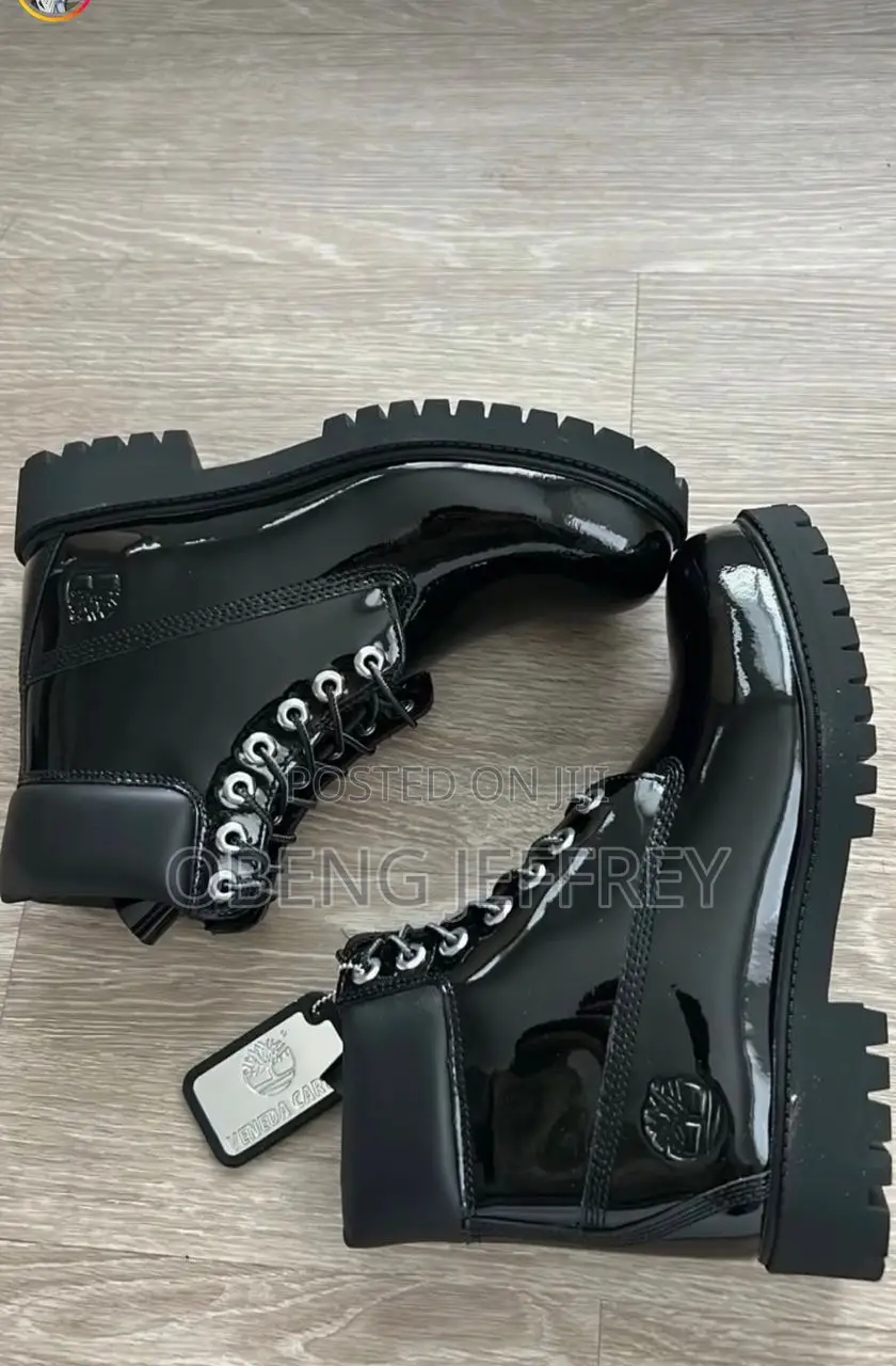 Original Timberland Mirror Black Patent Leather