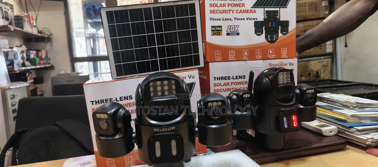 Solar Camera With Sim Slot