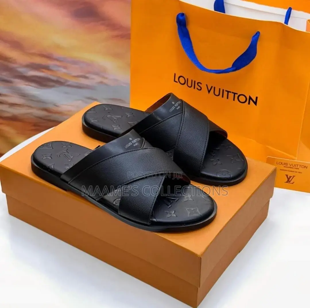 Louis Vuitton Men's Cross Sandals / Slippers