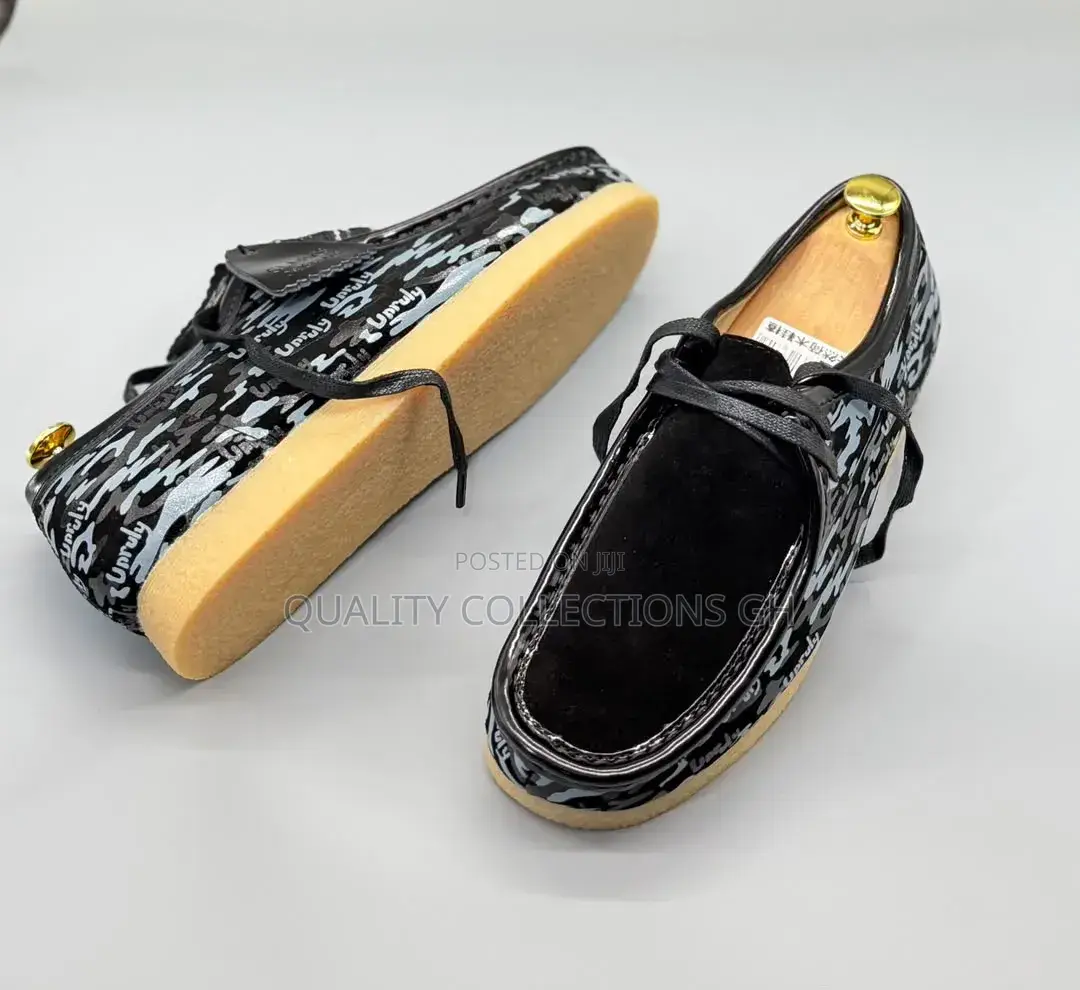 Wallabees Clarks Popcan Black