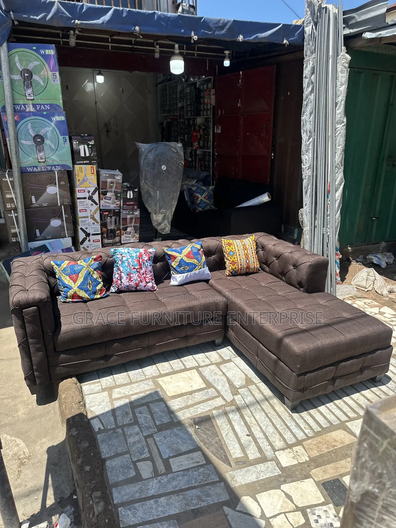 Turkish L Shape Sofa