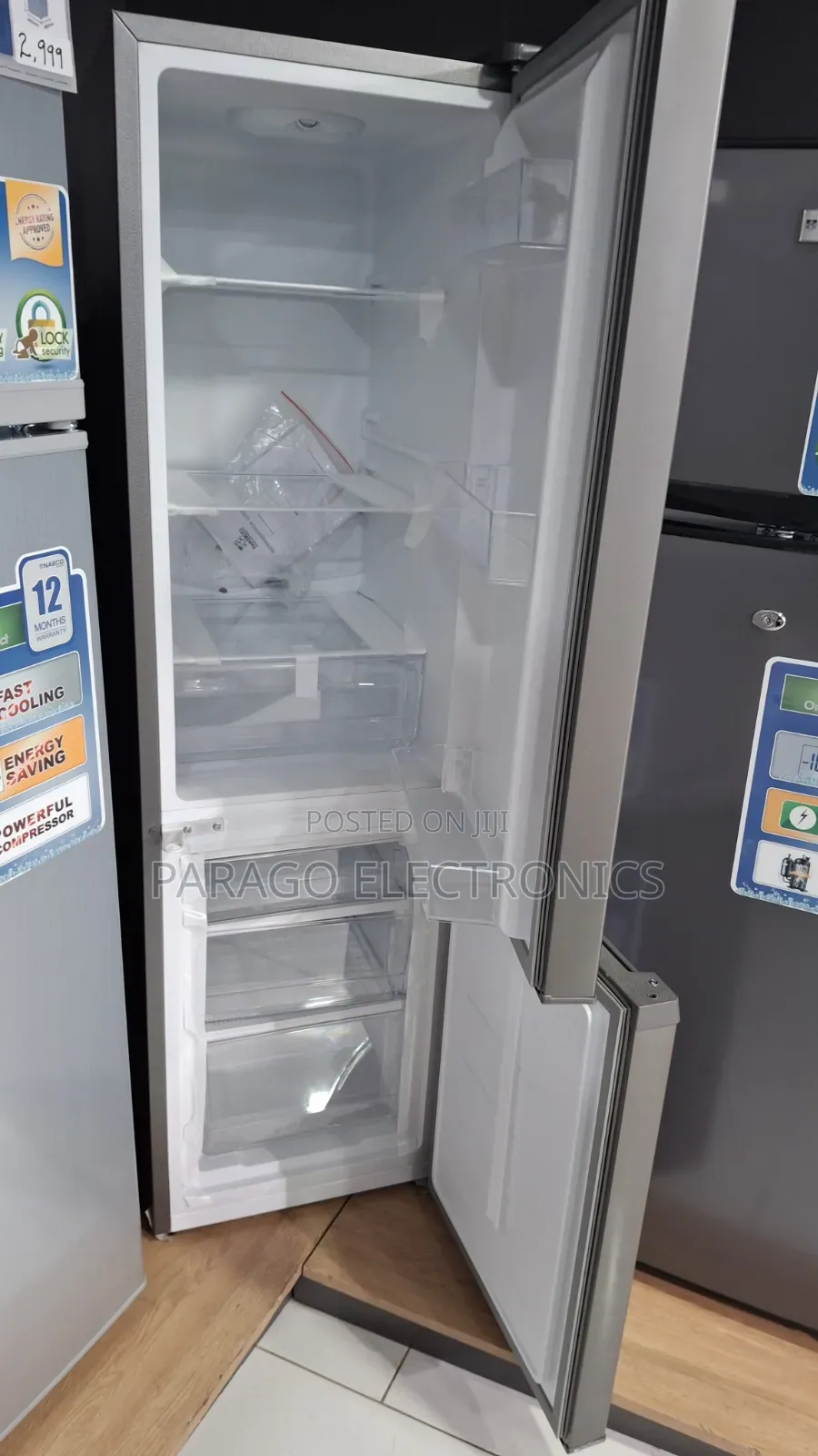 Nasco 170ltrs Bottom Freezer Refrigerator
Nasd2-23-Sk