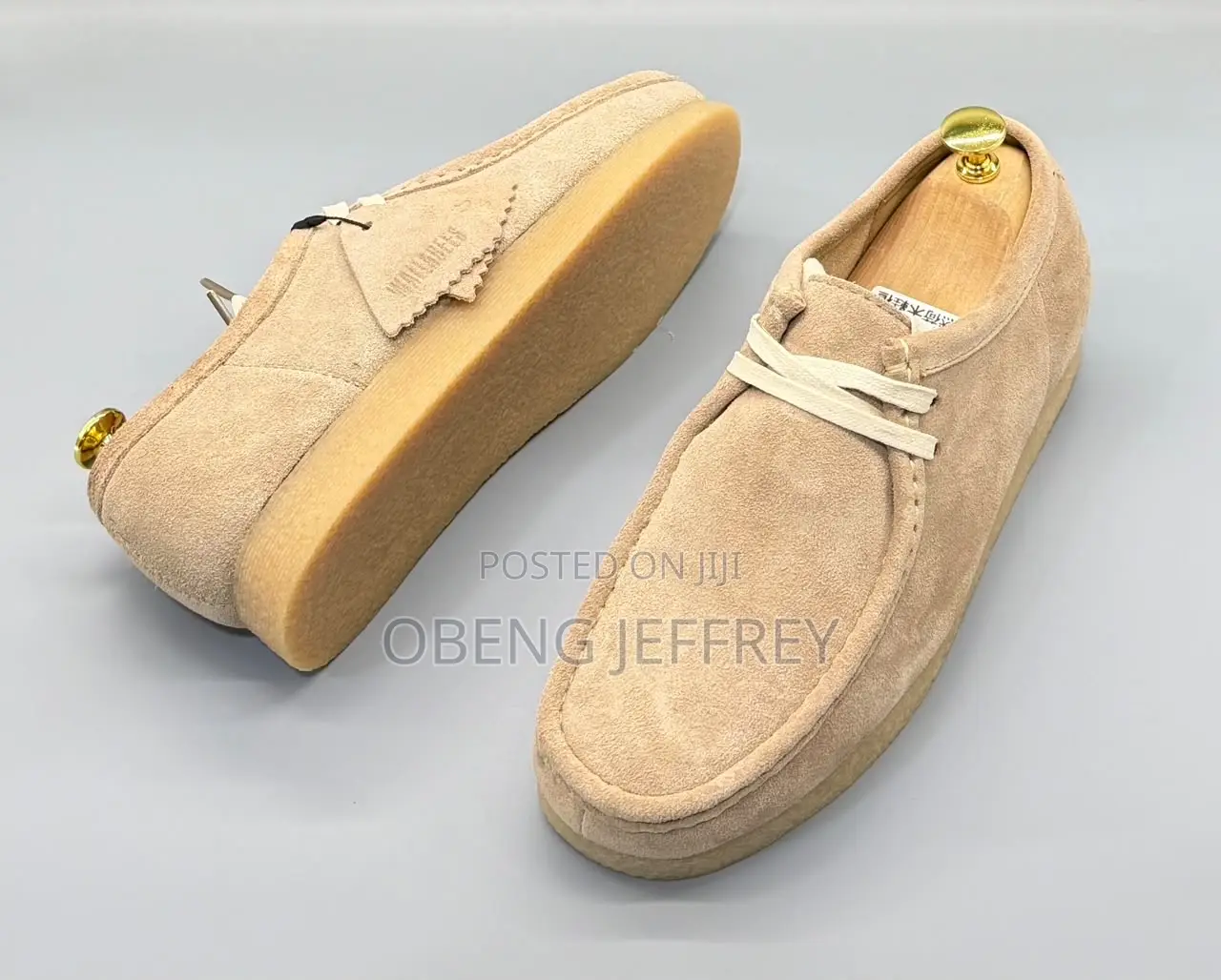 Original Clark’S Wallabees Sand Suede