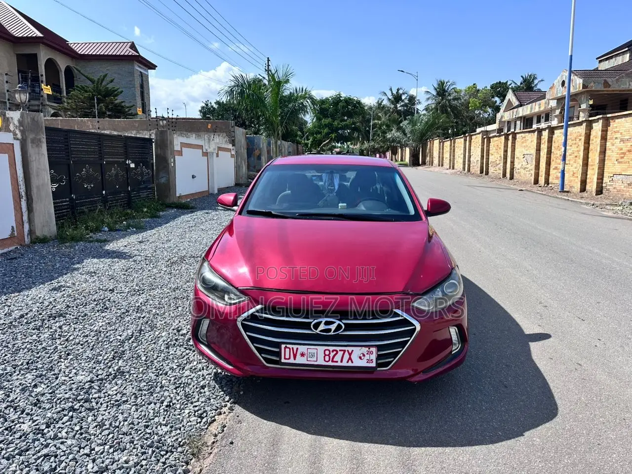 Hyundai Elantra 2017 Red