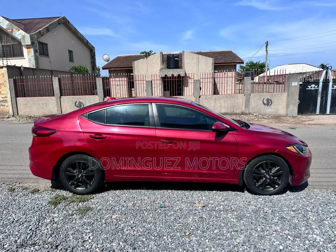 Hyundai Elantra 2017 Red