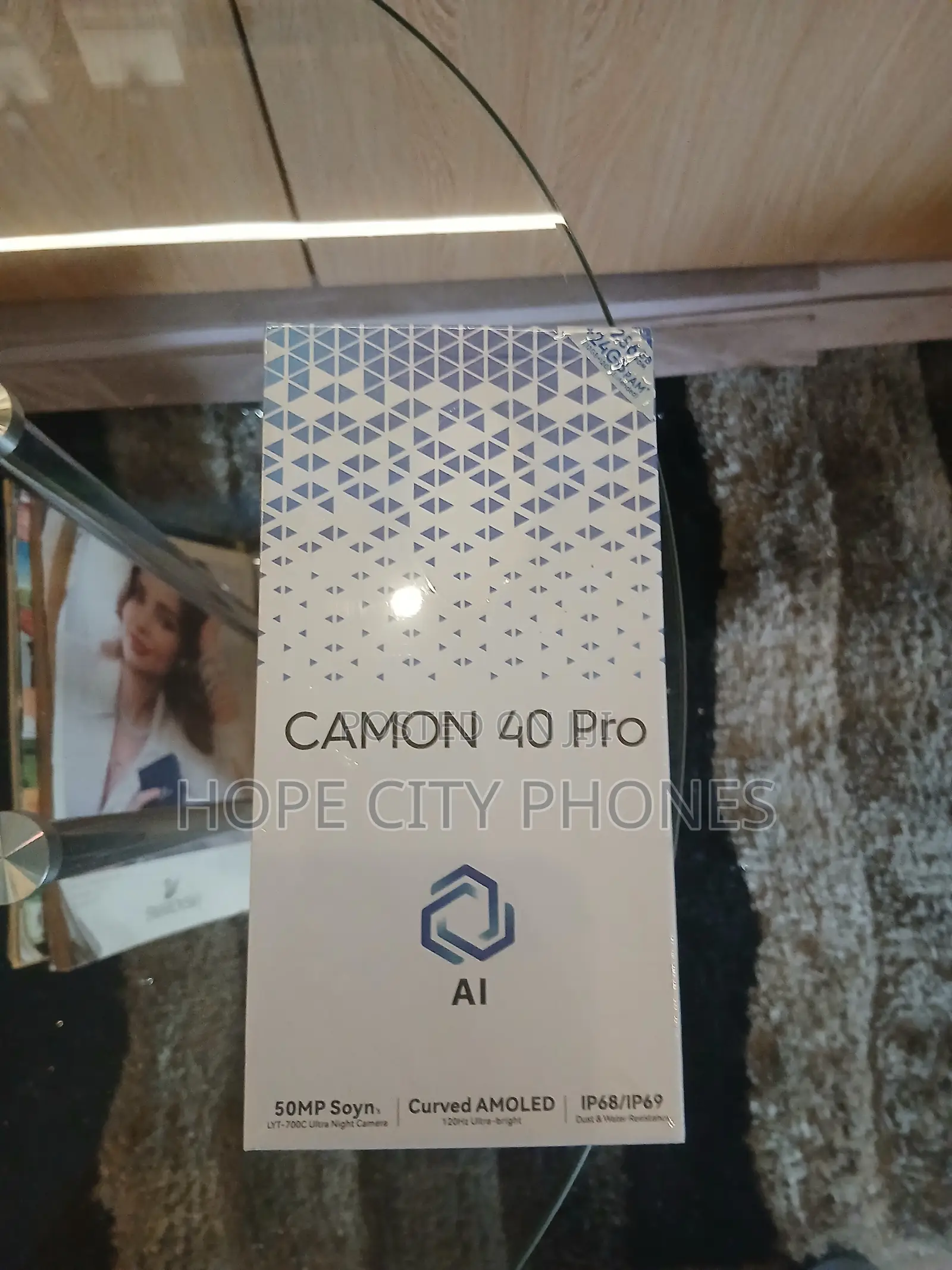 New Tecno Camon 40 Pro 5G 256 GB Blue