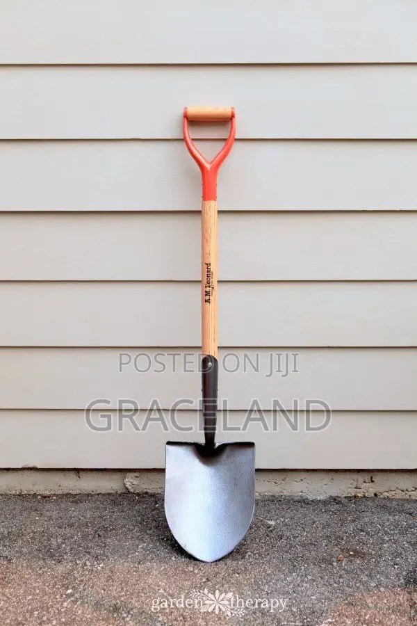 This Is Original Foreign Shovel Long Wooden Handle