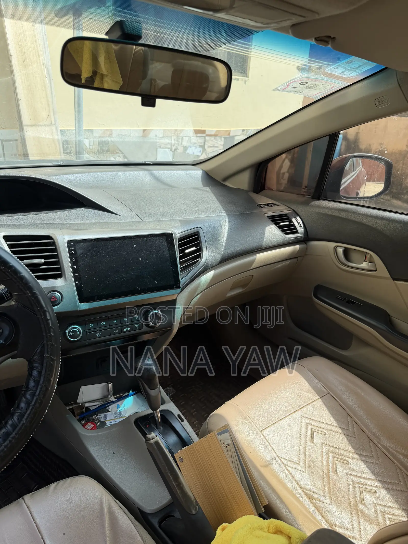 Honda Civic 2012 Burgundy
