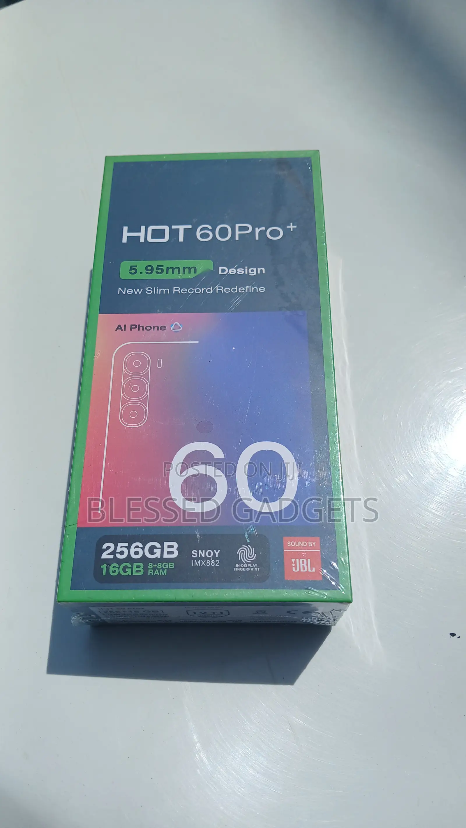 New Infinix Hot 60 Pro+ 256 GB Blue