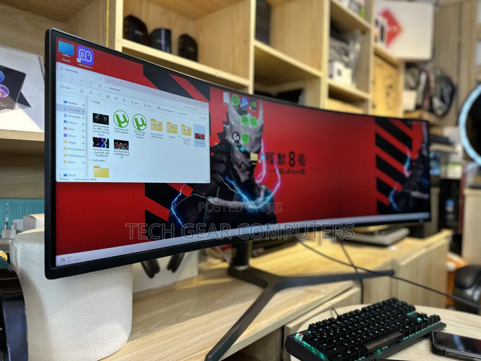 Samsung Lc49hg90dmuxen 49" Curved Ultra Wide Led Monitor - 144hz,