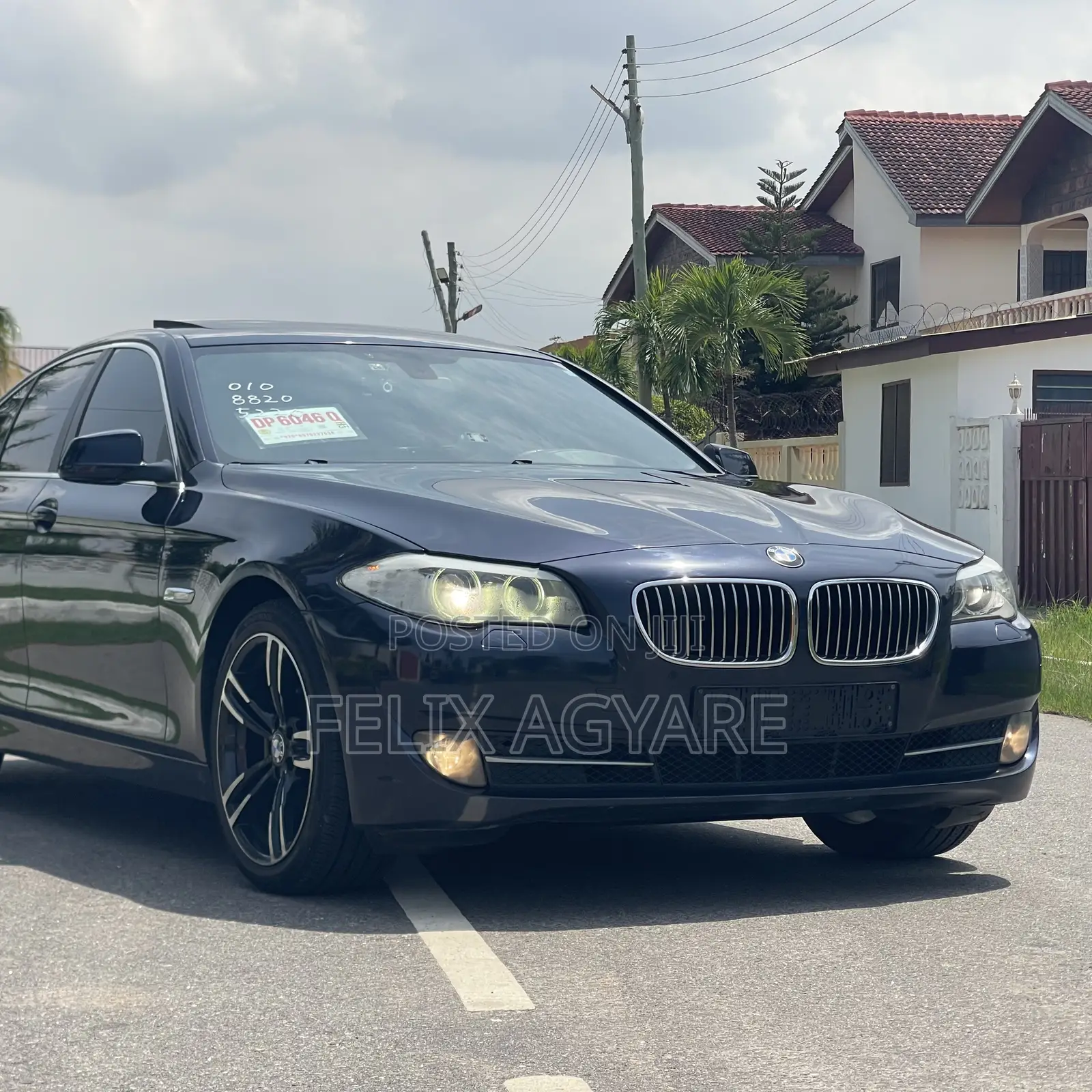 BMW 5 Series 520d 2013 Blue