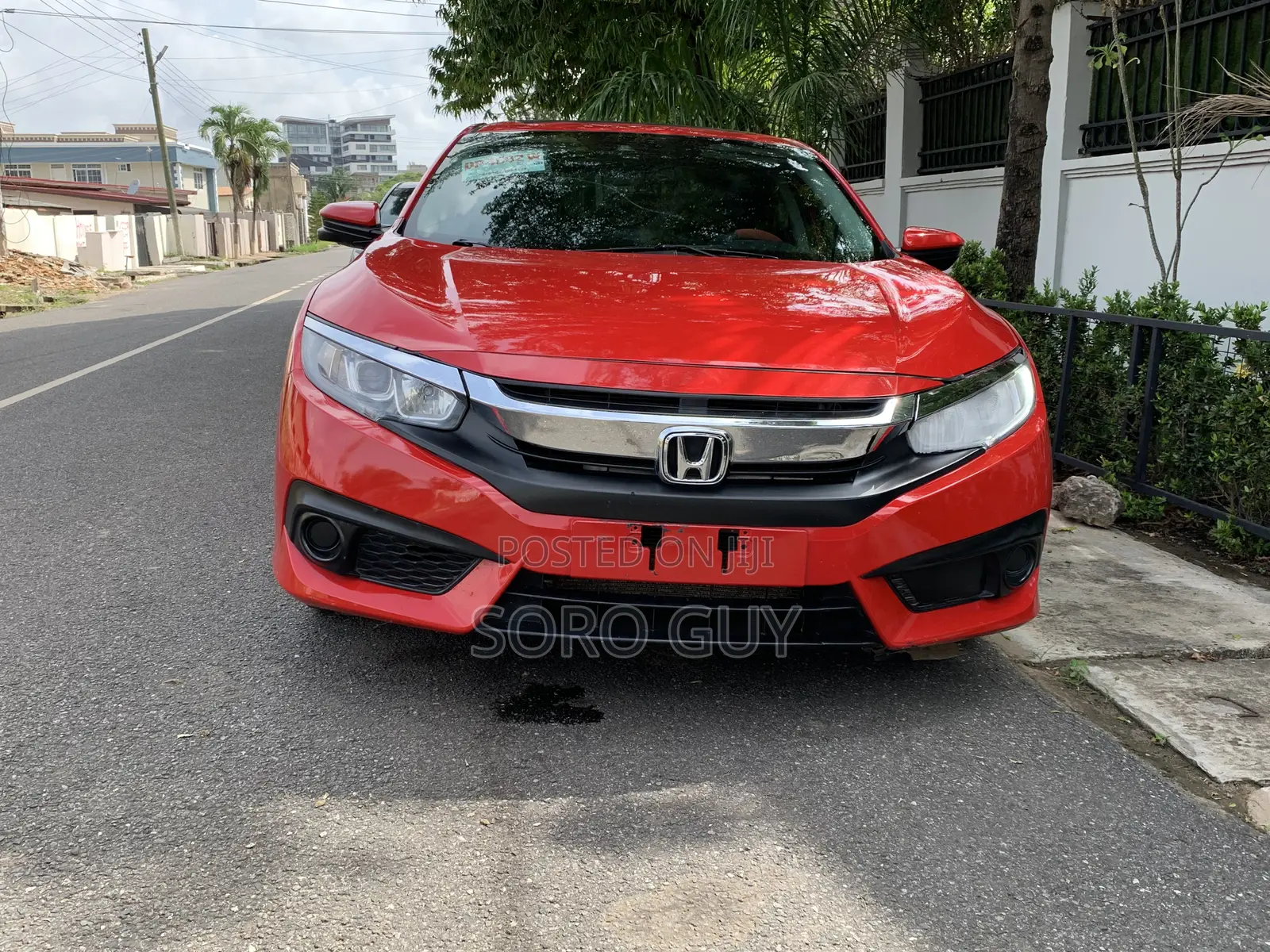 Honda Civic 2018 Red