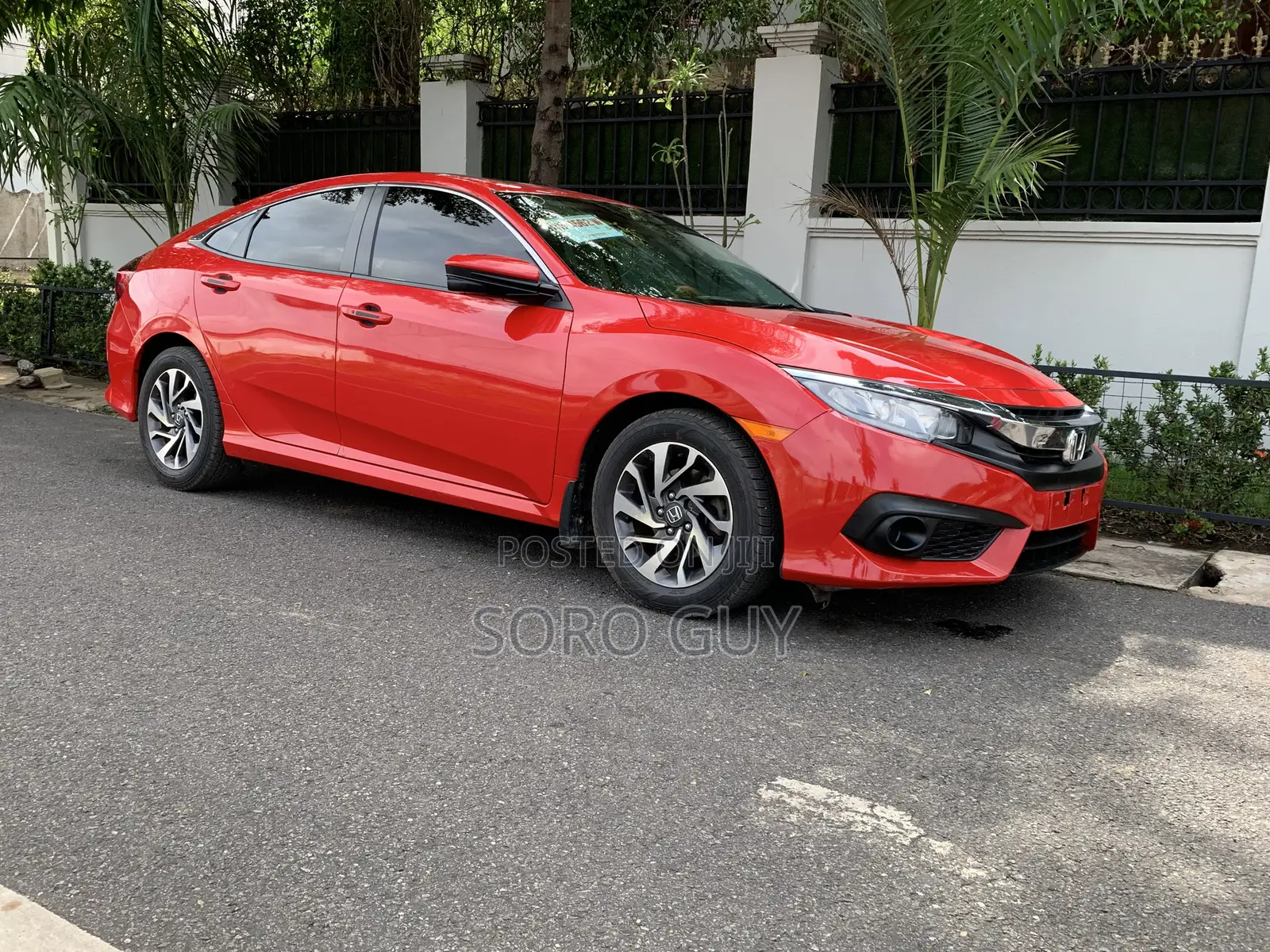 Honda Civic 2018 Red