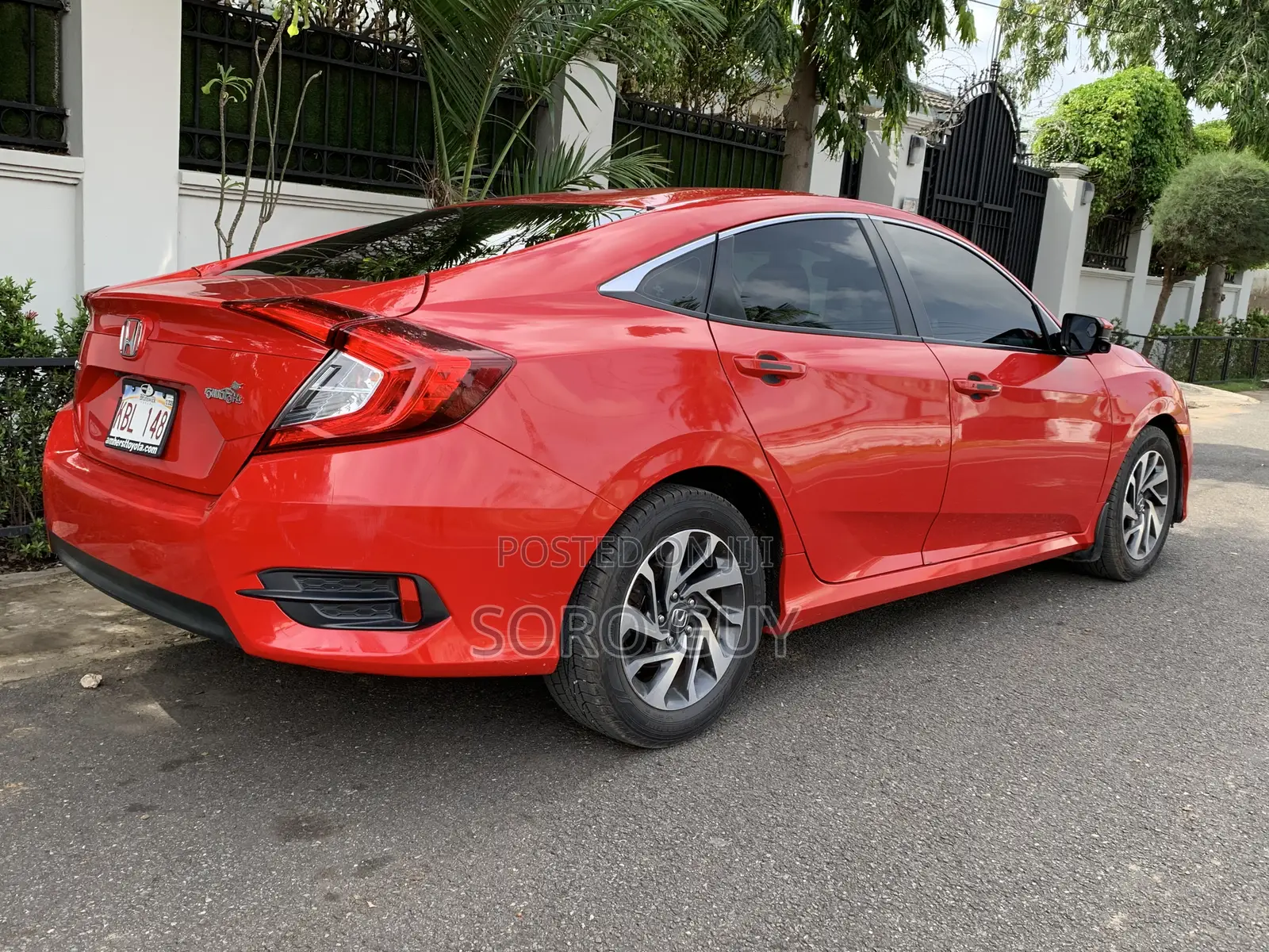 Honda Civic 2018 Red