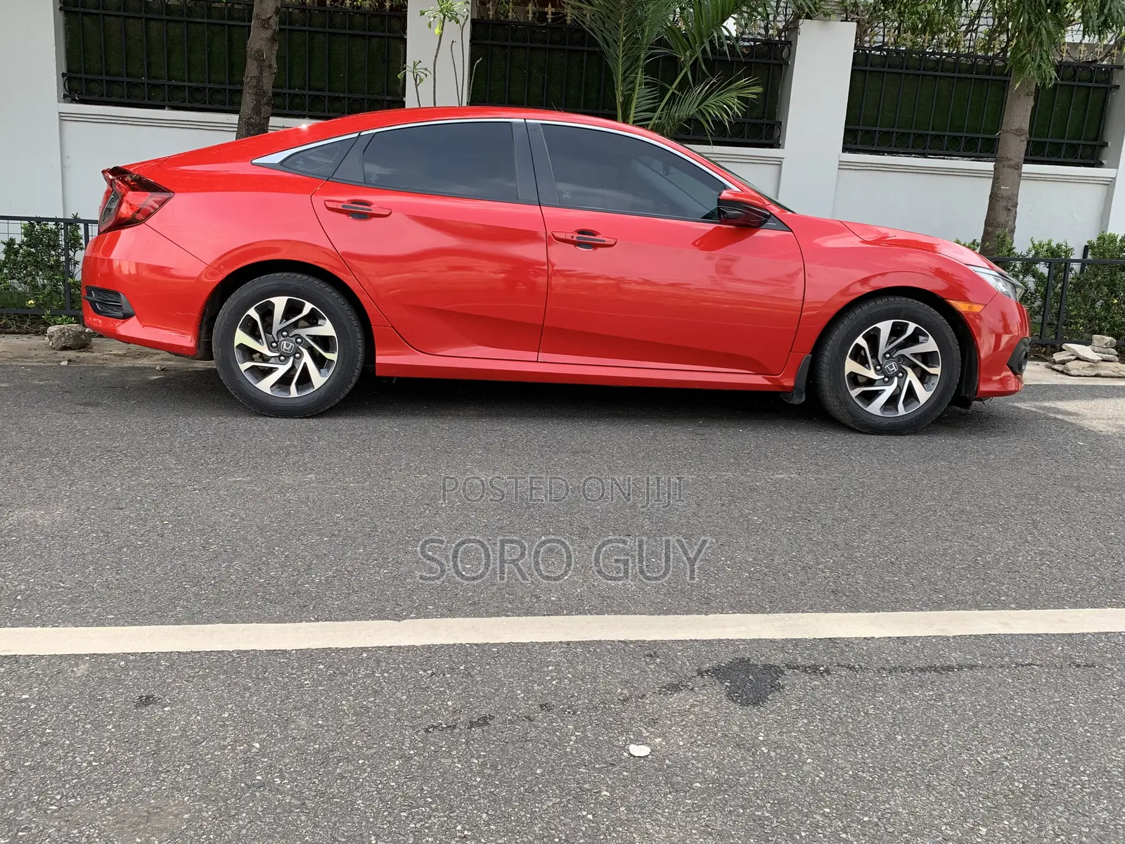 Honda Civic 2018 Red