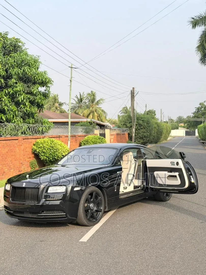 Rolls-Royce Wraith 6.6 RWD 2018 Black