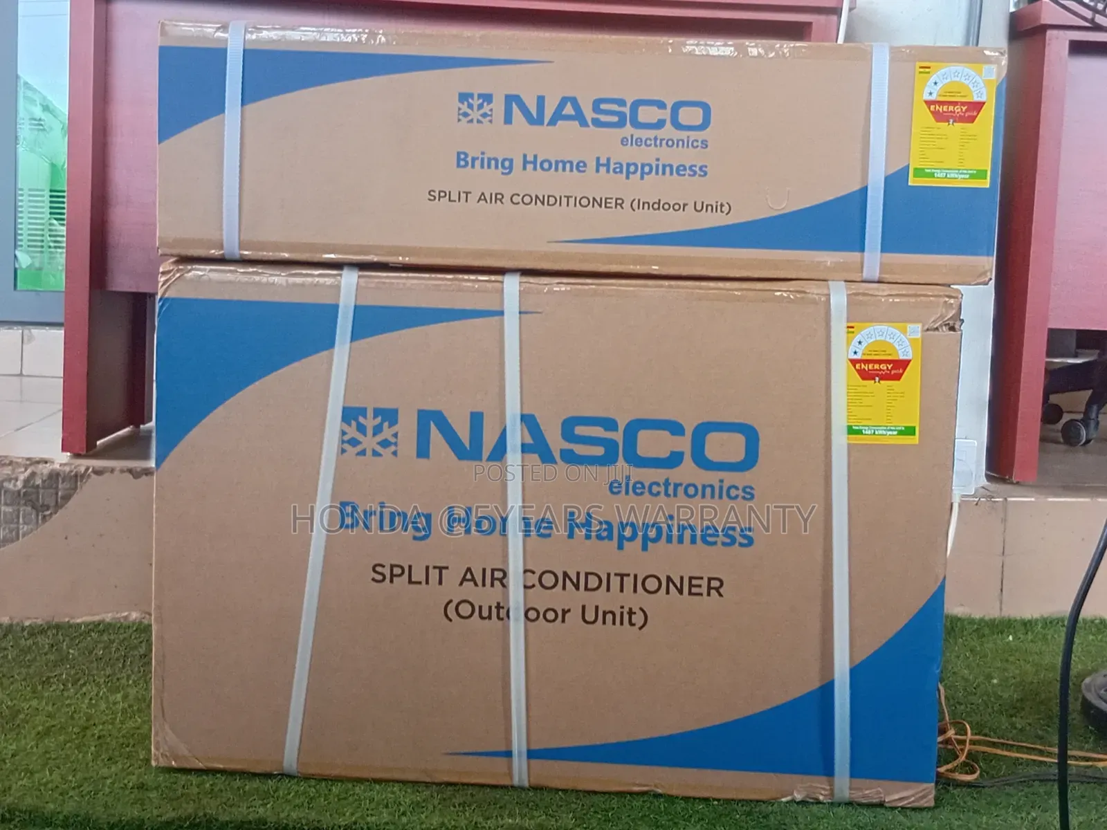 Nasco 1.5hp Split Unit Air Conditioner – Low Noise Operation 1.5hp