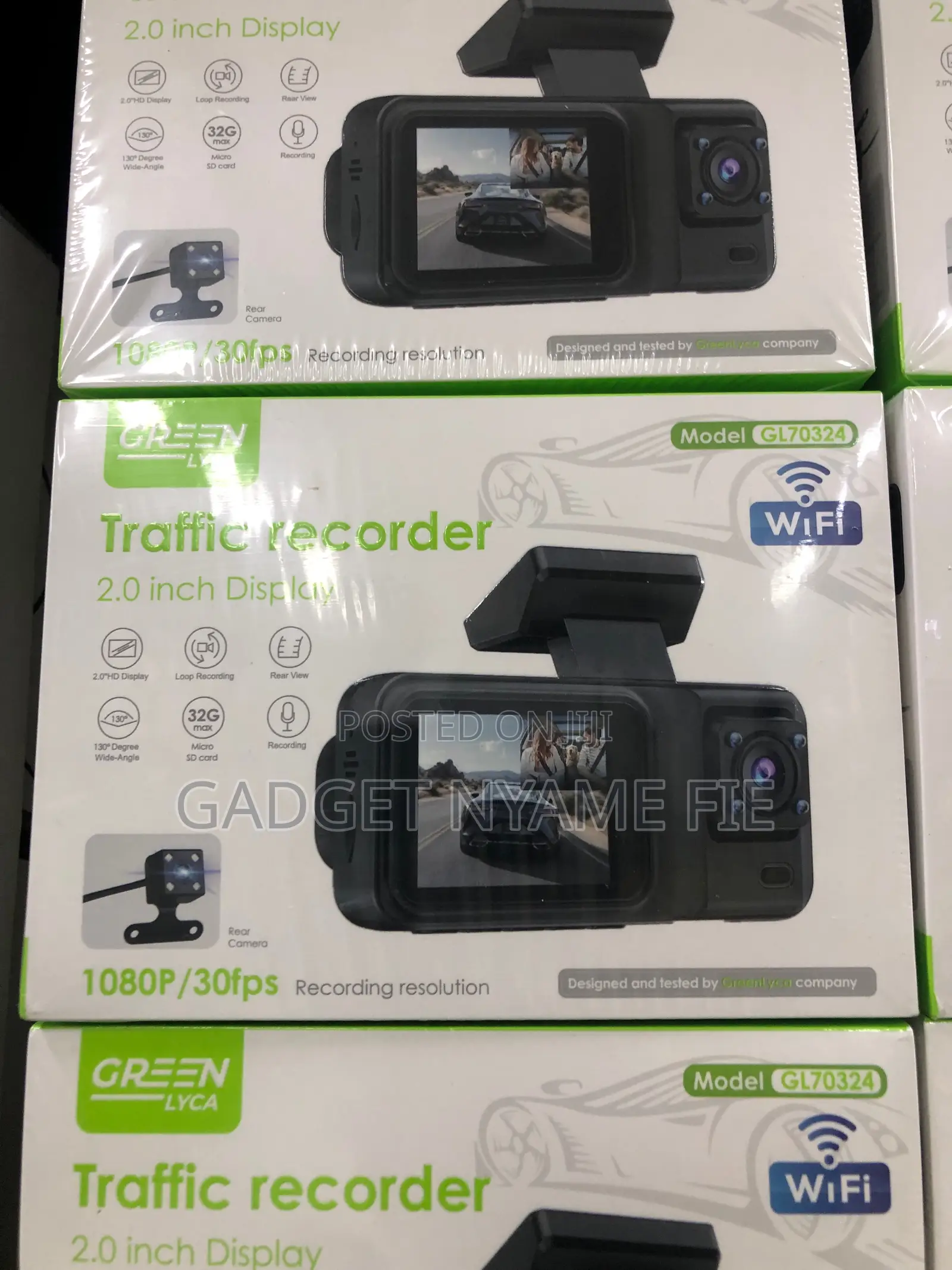 Traffic Camera Recorder (Front and Back)
