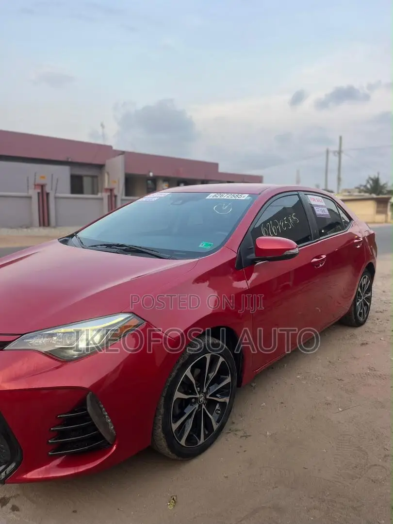 Toyota Corolla SE 4dr Sedan (1.8L 4cyl CVT) 2017 Red