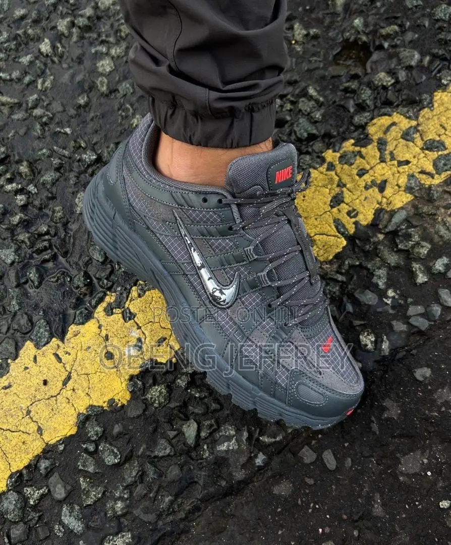 Original Nike P-6000 Dark Grey Metallic Silver