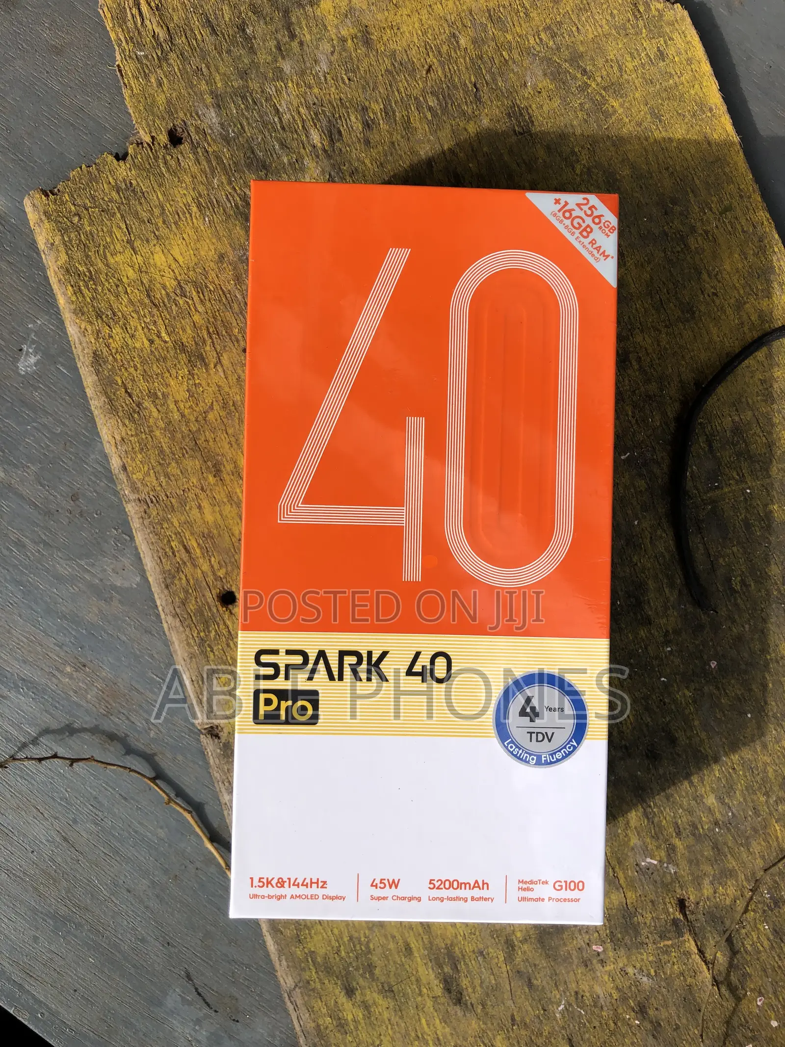 New Tecno Spark 40 Pro 256 GB Blue