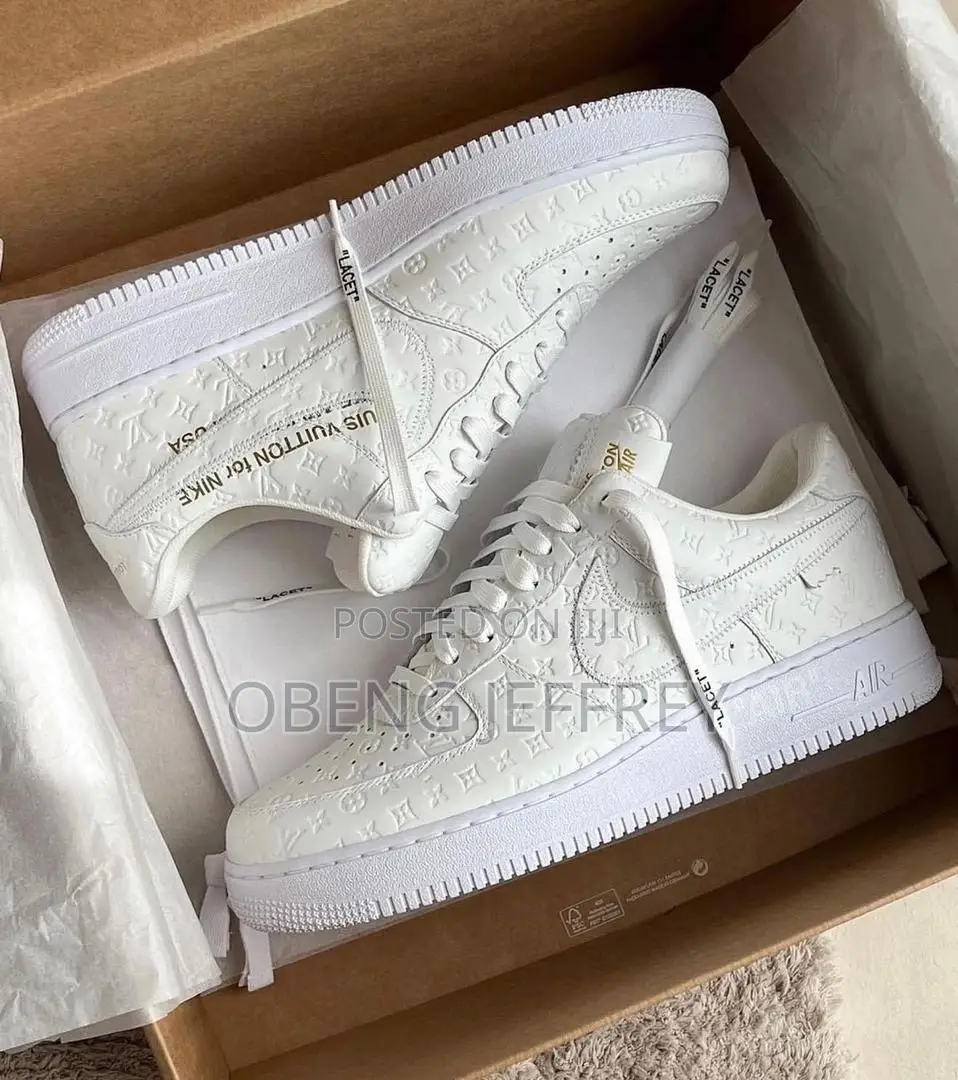 Original Louis Vuitton Airforce White