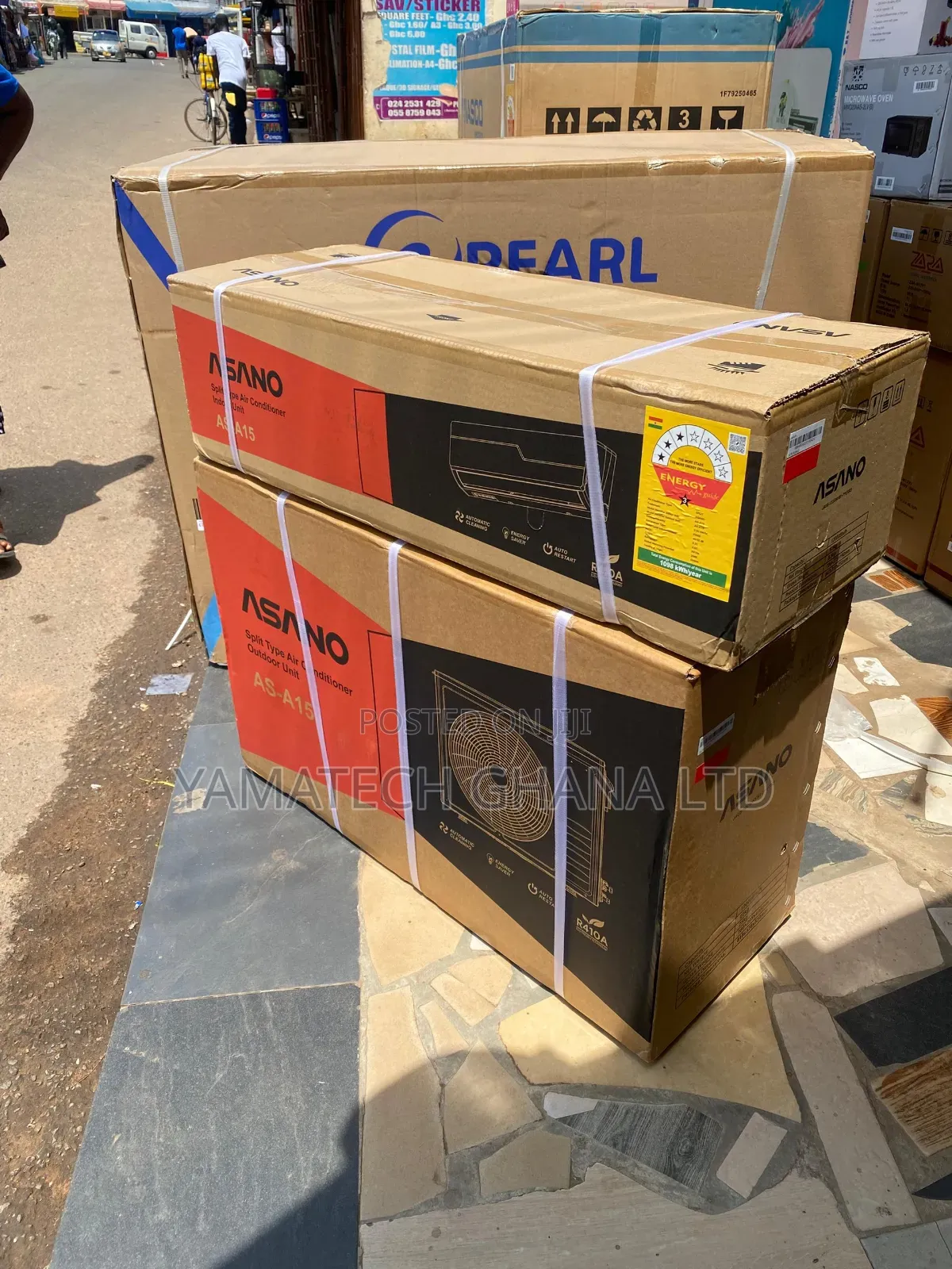 Asano 3 Stars Rated 1.5hp Ac