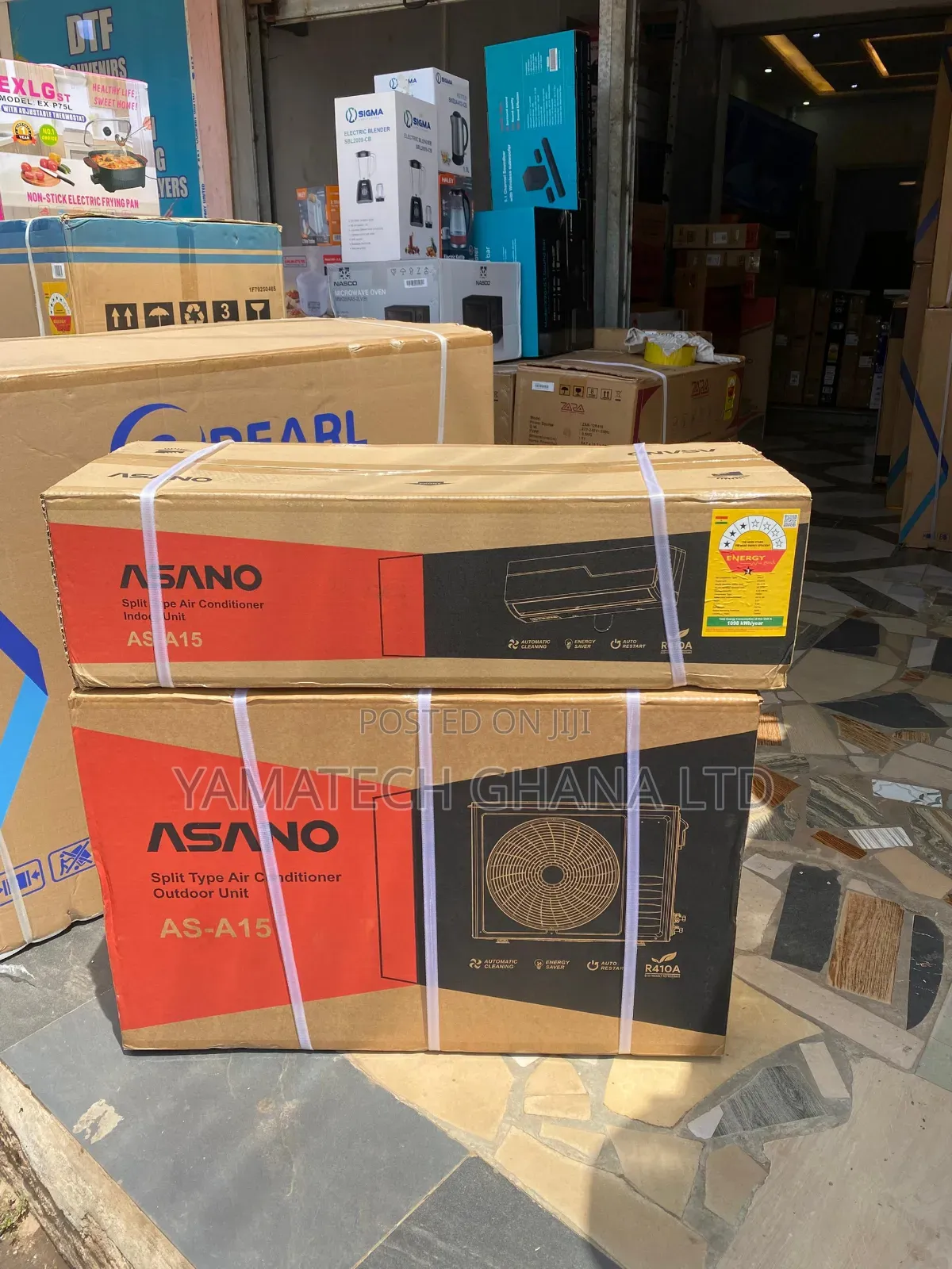 Asano 3 Stars Rated 1.5hp Ac
