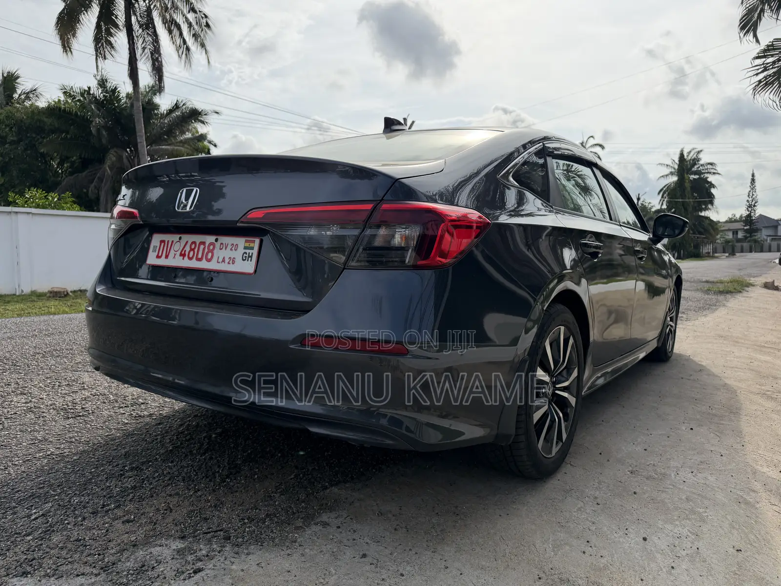Honda Civic EX CVT 2024 Gray