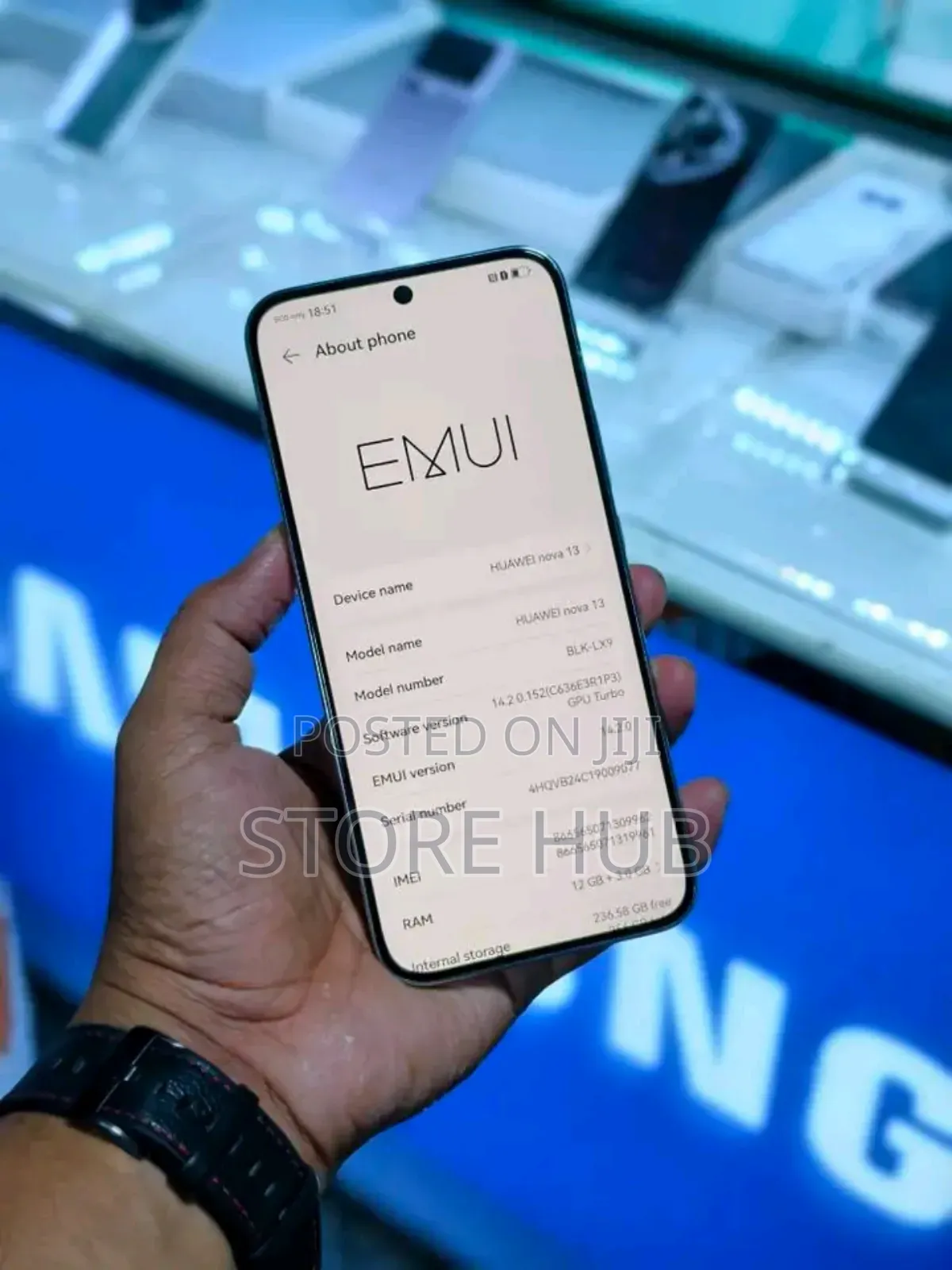 New Huawei nova 13 256 GB Silver