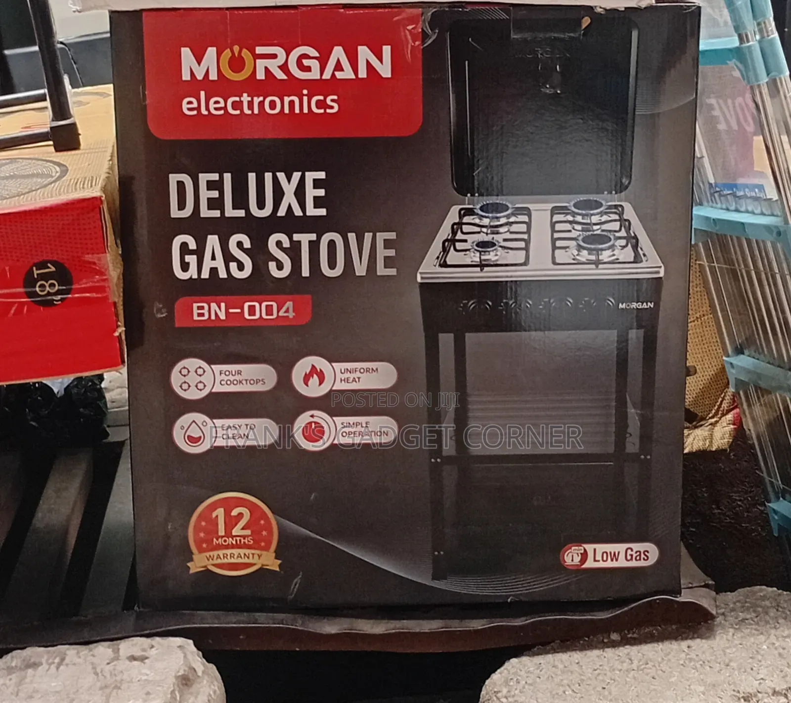 Four-compartment Gas Stove