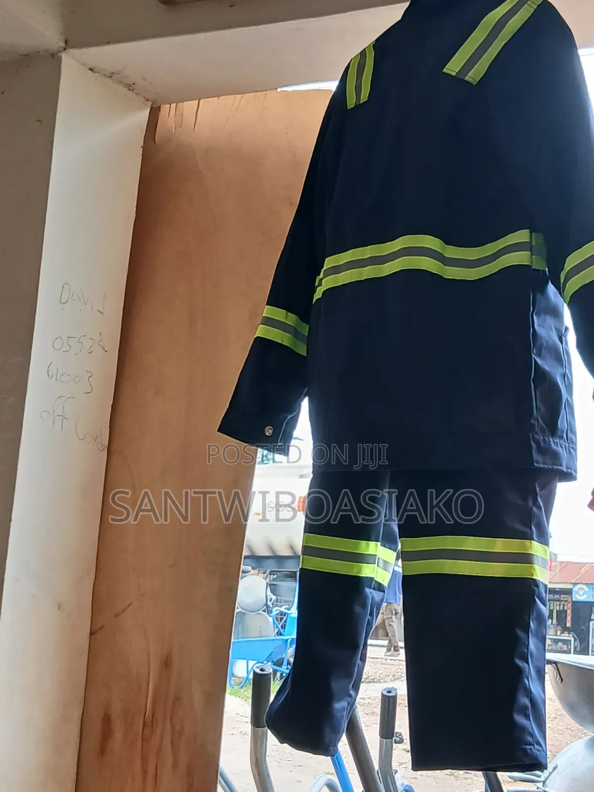 Reflective Safety Overall And Work Clothing