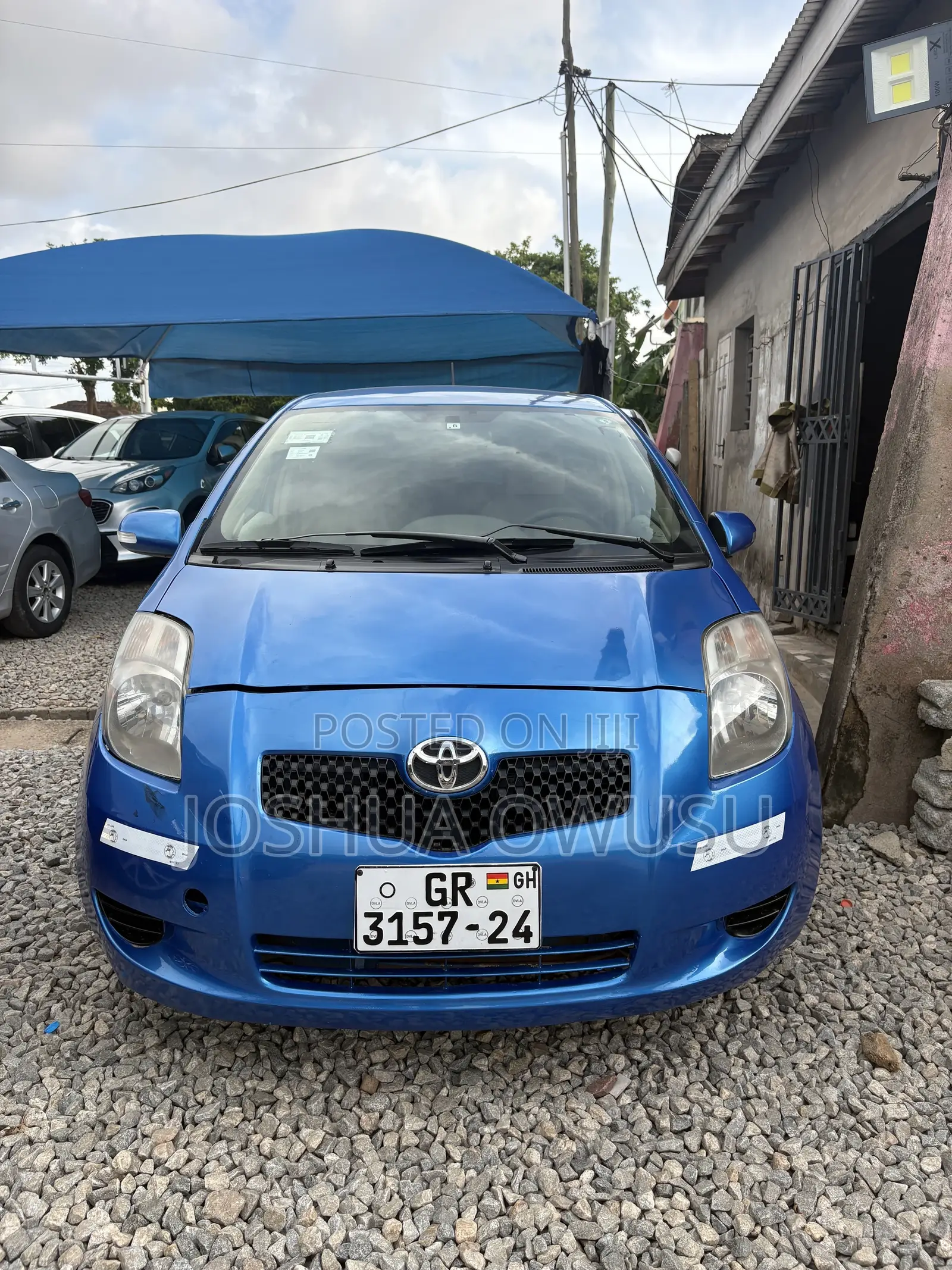 Toyota Vitz 1.3 FWD 5dr 2010 Blue