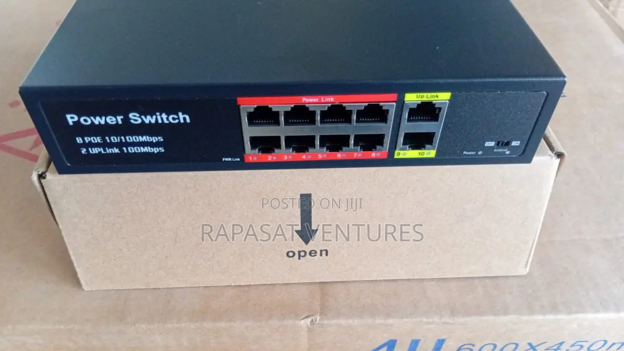 8 Port Poe Switch