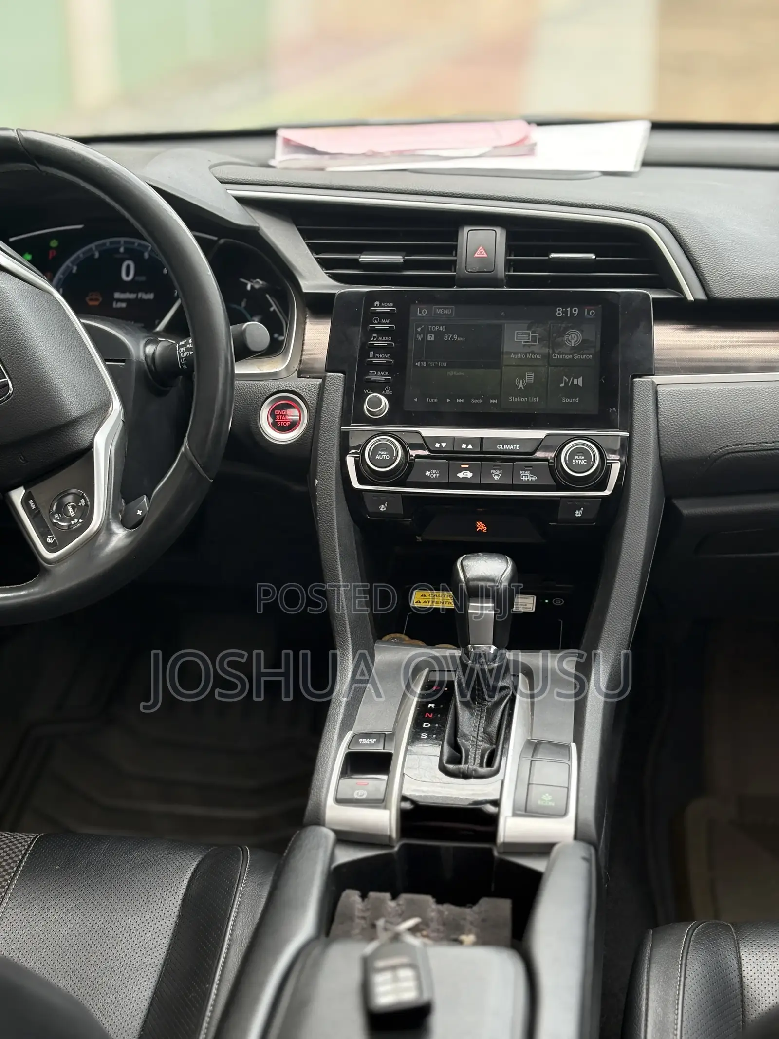 Honda Civic Touring Sedan 2020 Blue