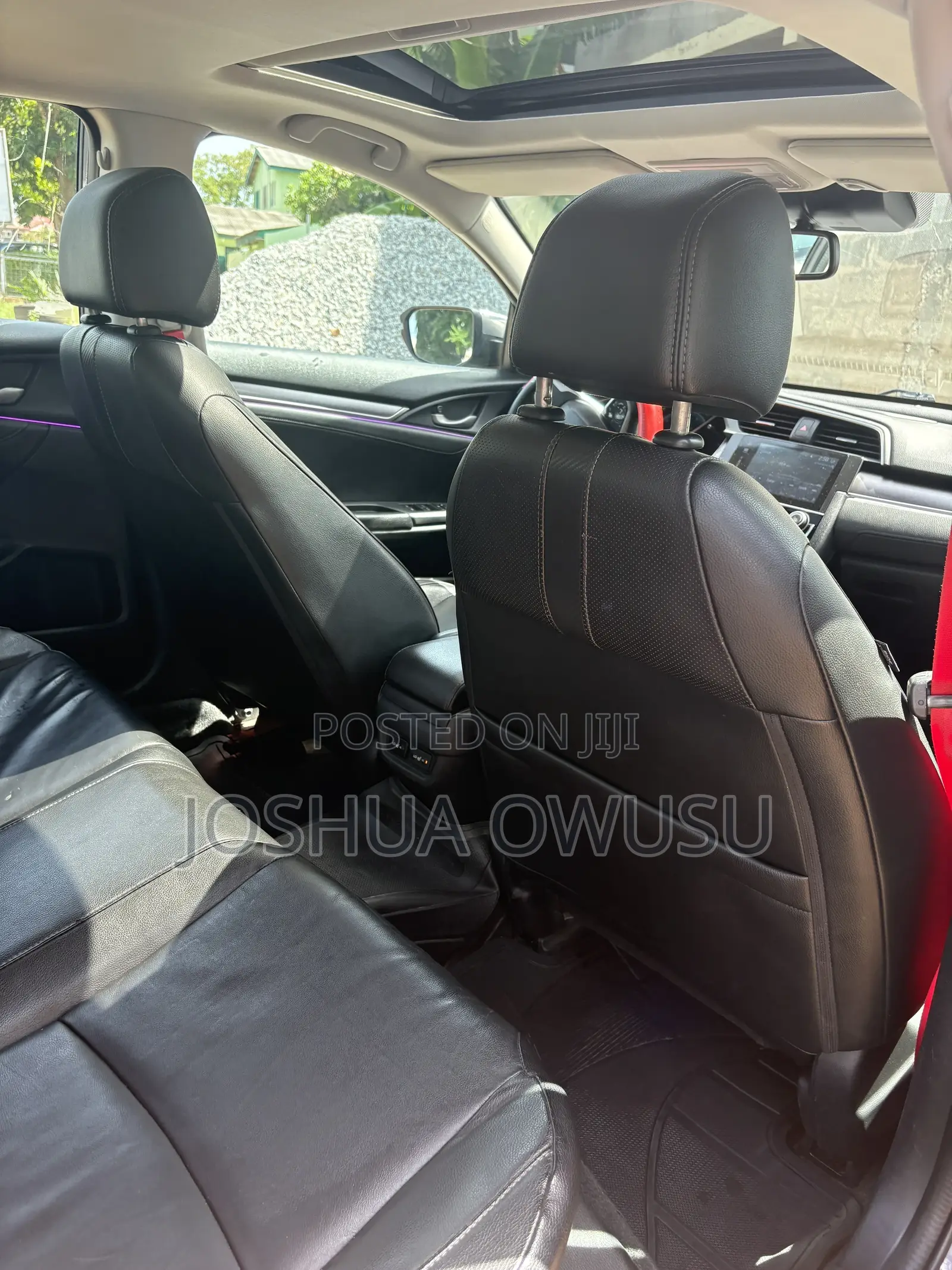 Honda Civic Touring 4dr Sedan (1.5L 4cyl) 2017 Gray