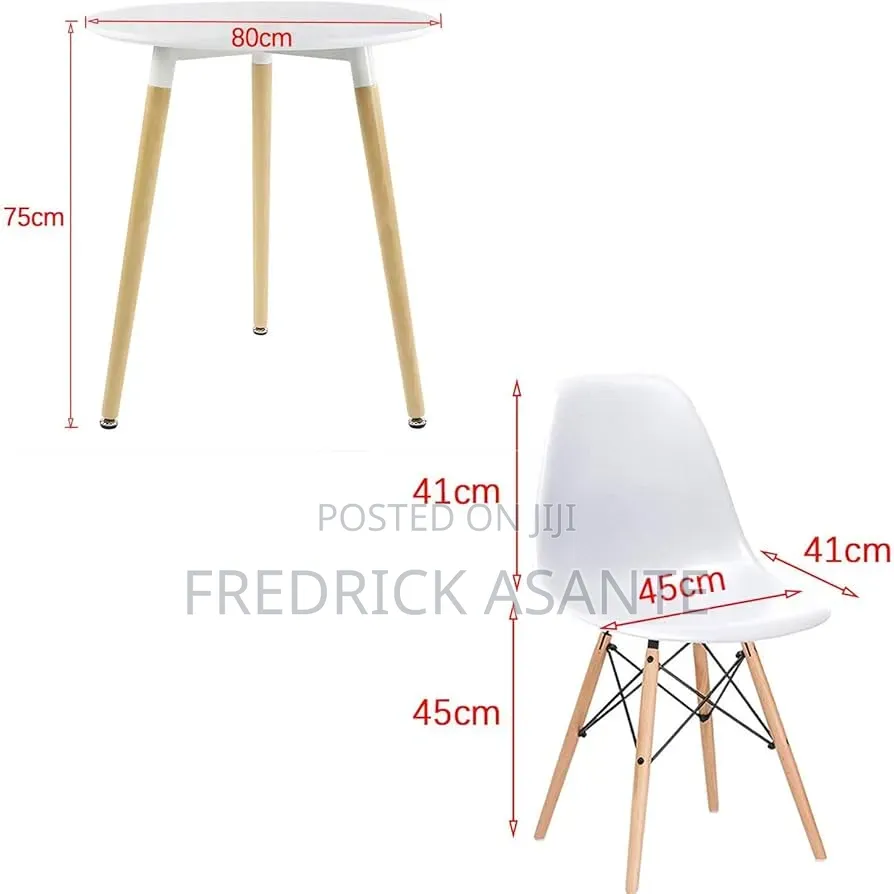Modern Nordic Dining Chair – Elegant Comfort for Every Space