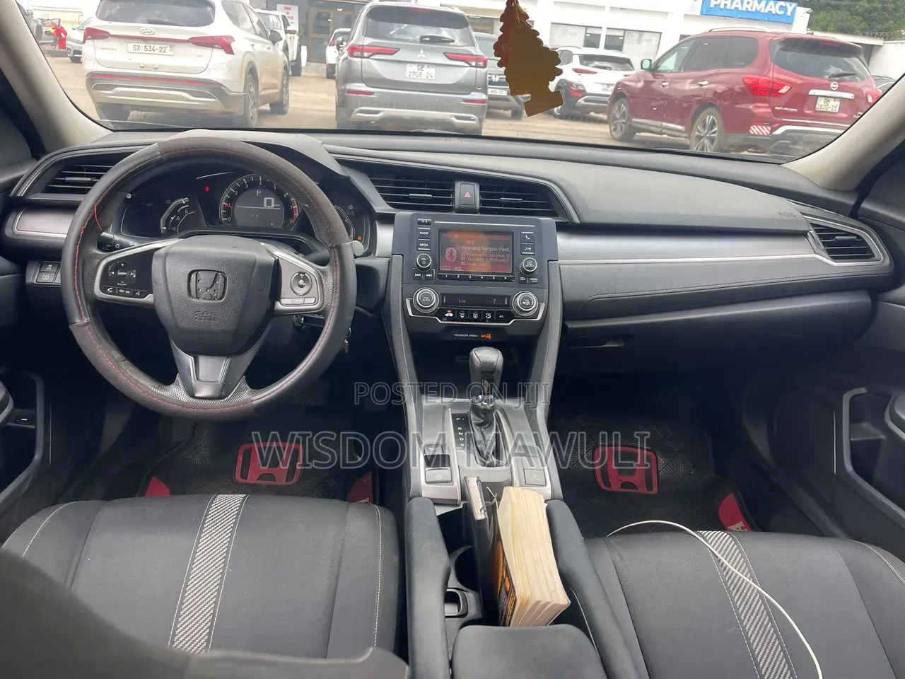 Honda Civic LX 2dr Coupe (2.0L 4cyl) 2016 Black