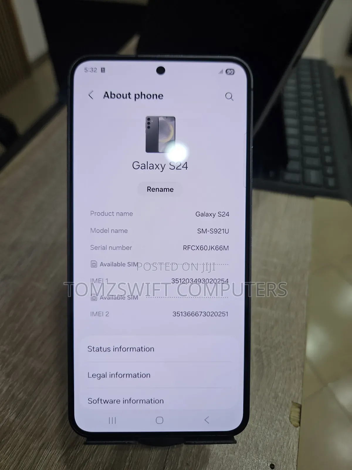 Samsung Galaxy S24 128 GB Gray