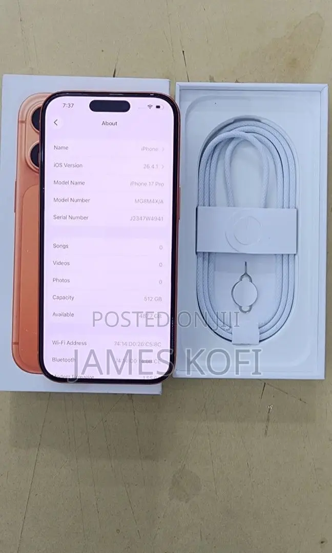 Apple iPhone 17 Pro 512 GB Orange