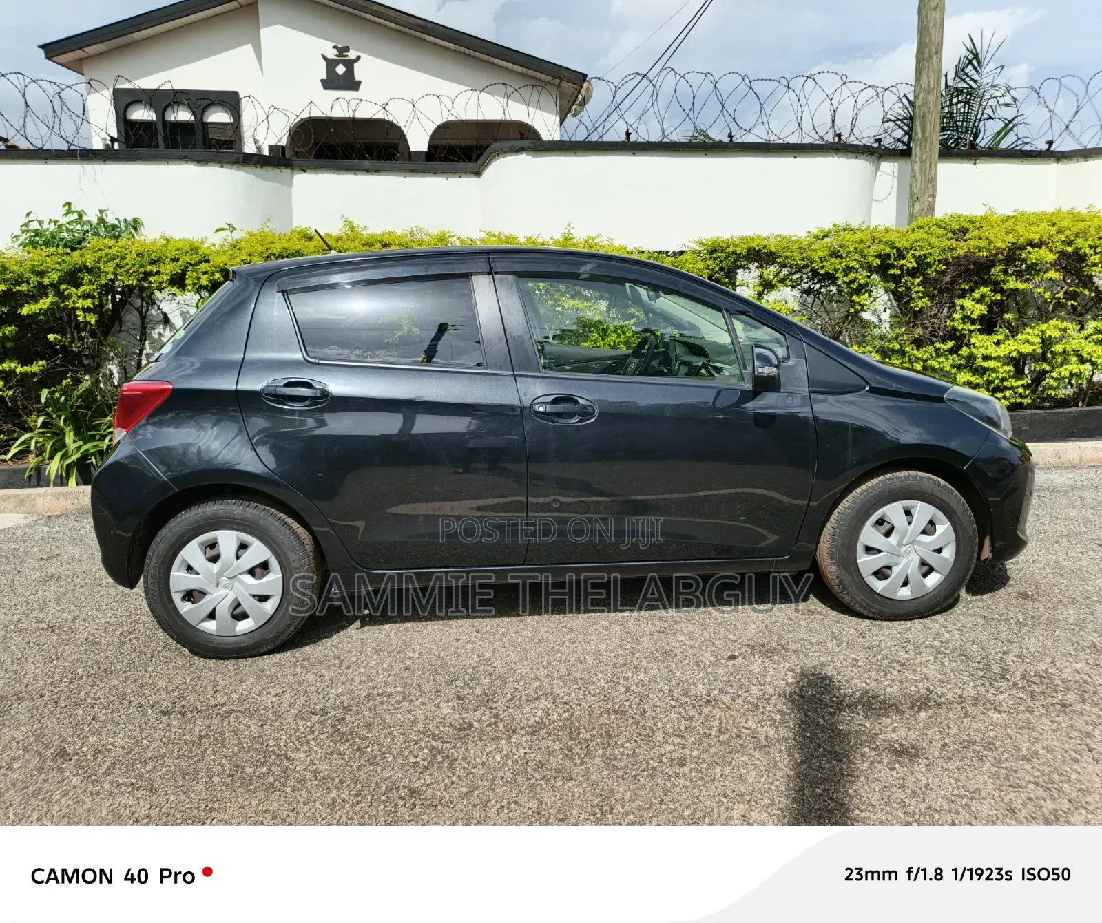 Toyota Vitz 1.3 FWD 3dr 2014 Black