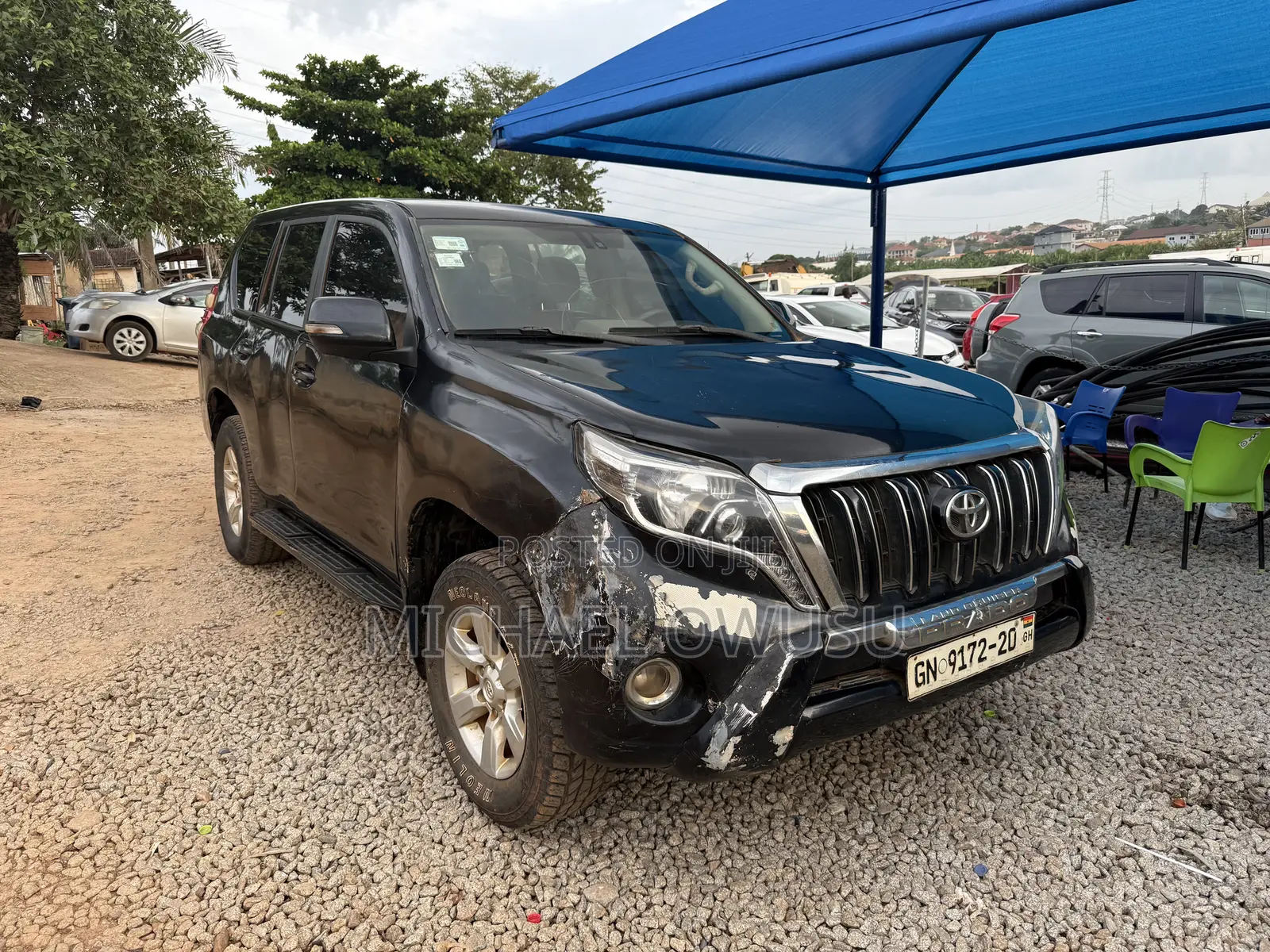 Toyota Land Cruiser Prado 2015 Black