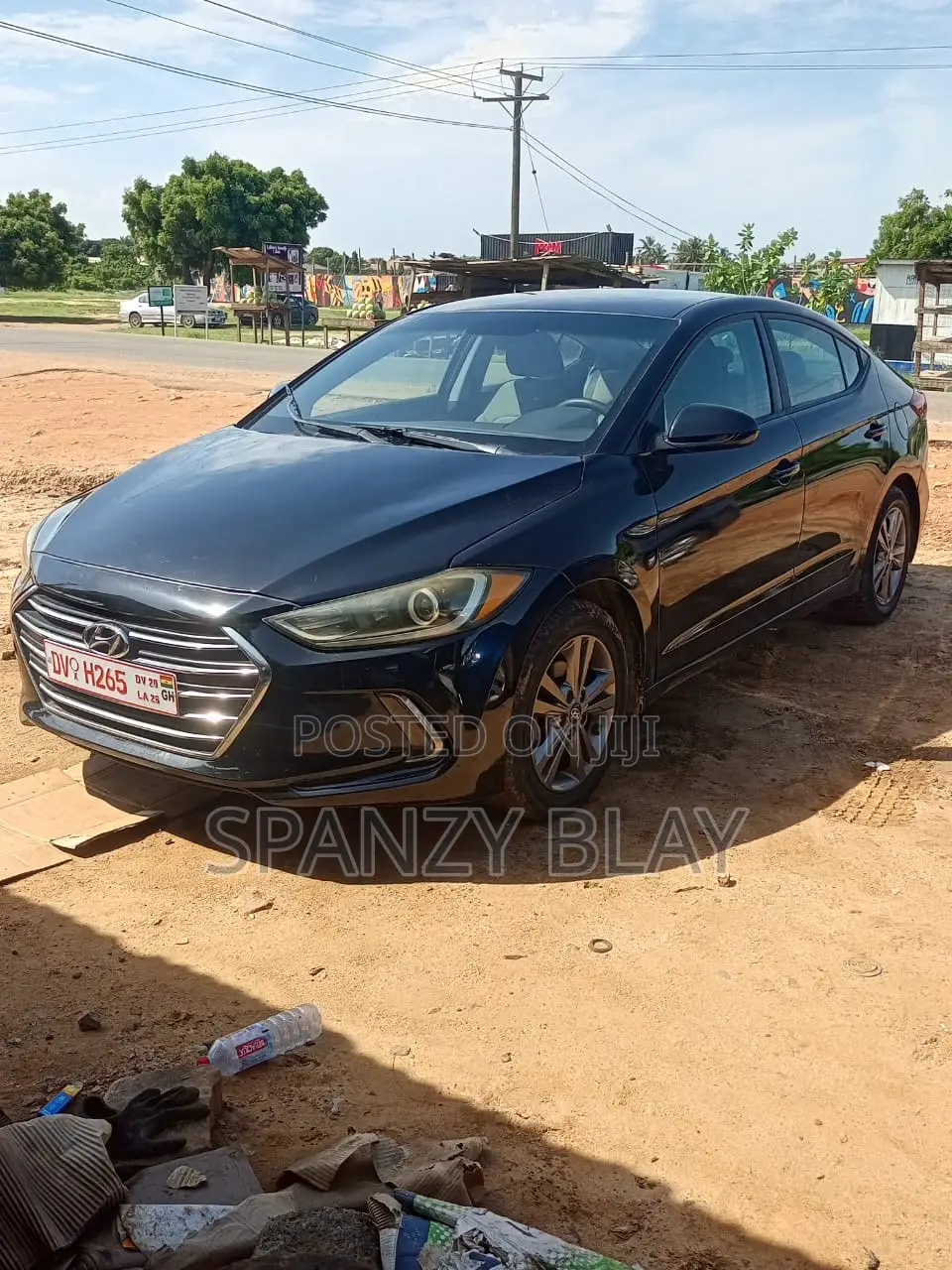Hyundai Elantra Limited Sedan FWD (2.0L 4cyl 6A) 2017 Black