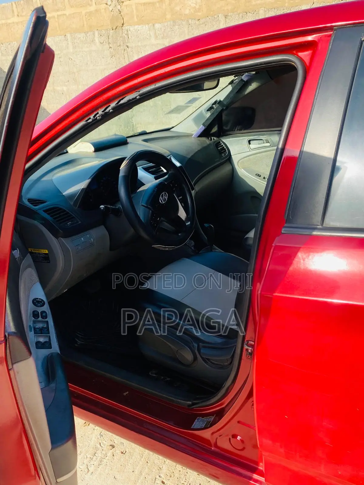 Hyundai Accent GS Automatic 2012 Red