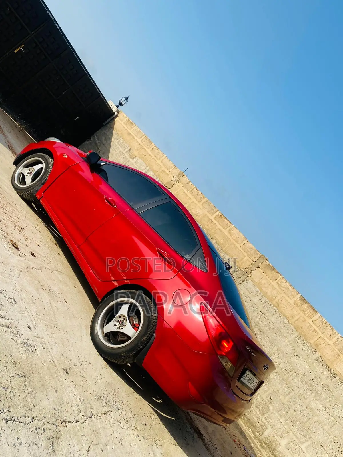 Hyundai Accent GS Automatic 2012 Red