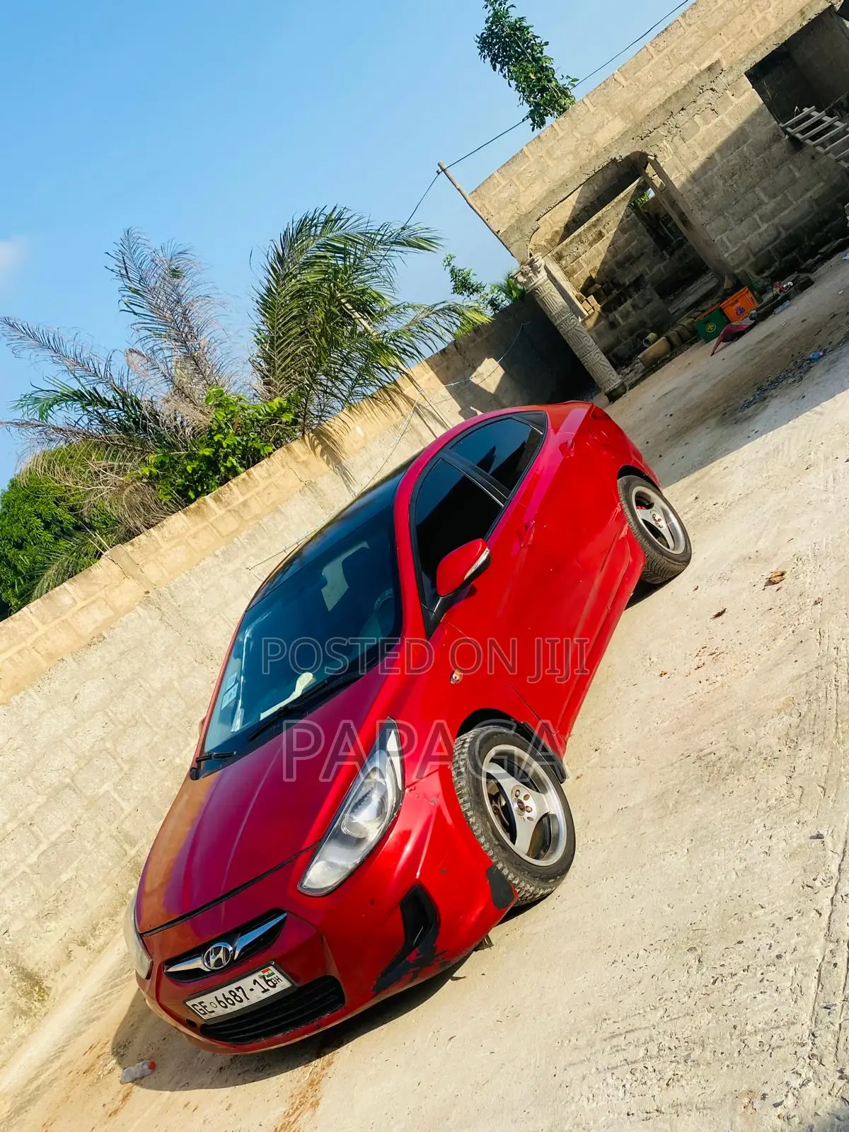 Hyundai Accent GS Automatic 2012 Red
