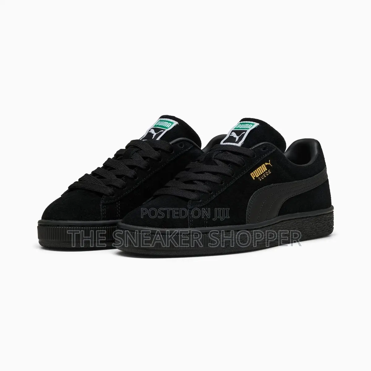 Puma Suede All Black Sneakers Original