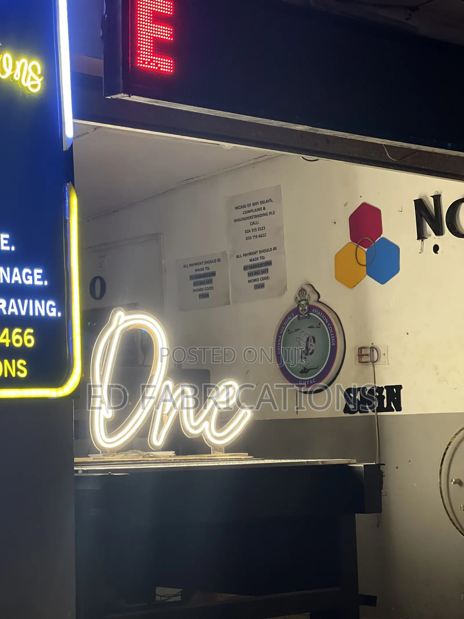 Birthday Neon Light