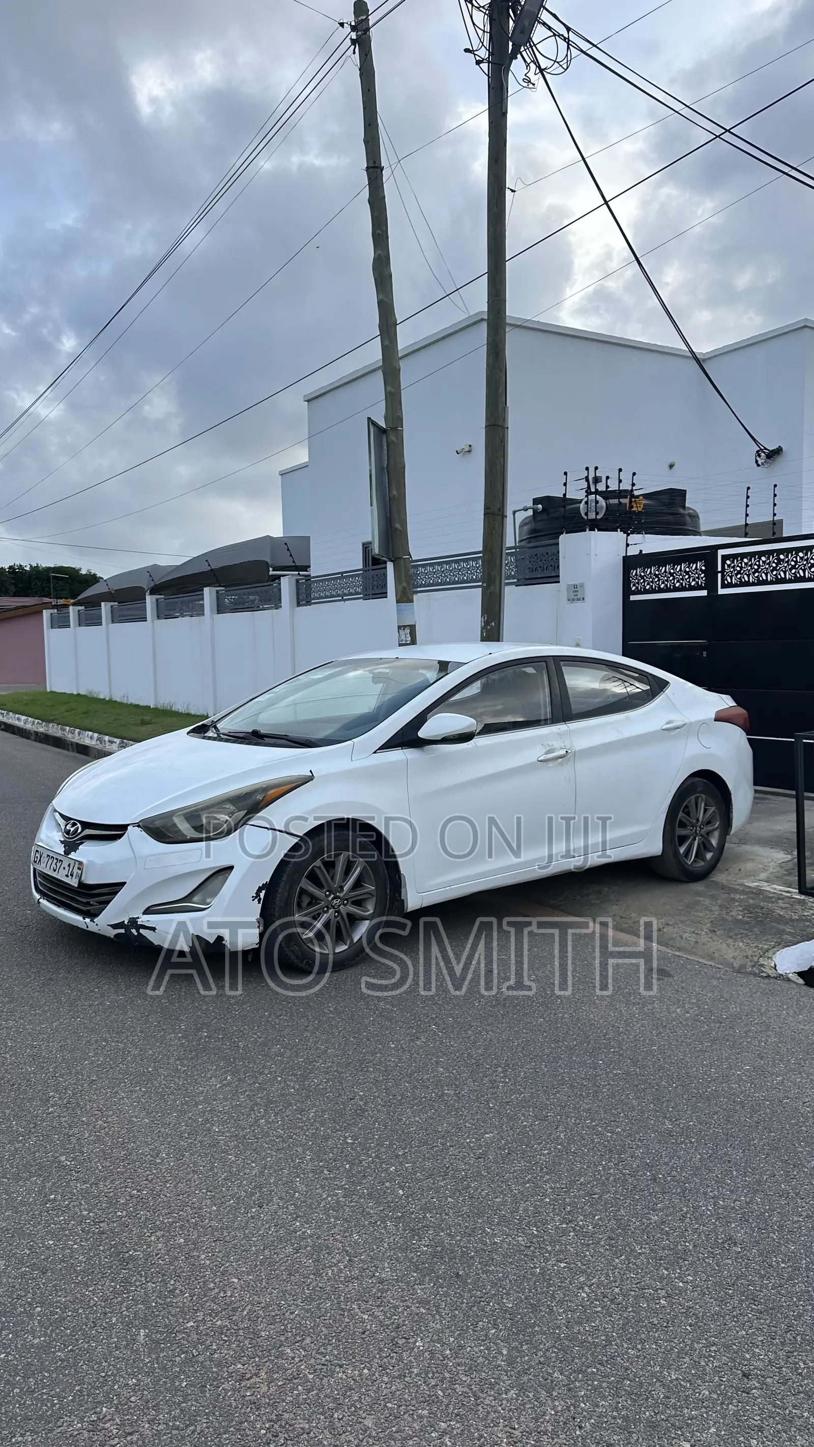 Hyundai Elantra 2014 White