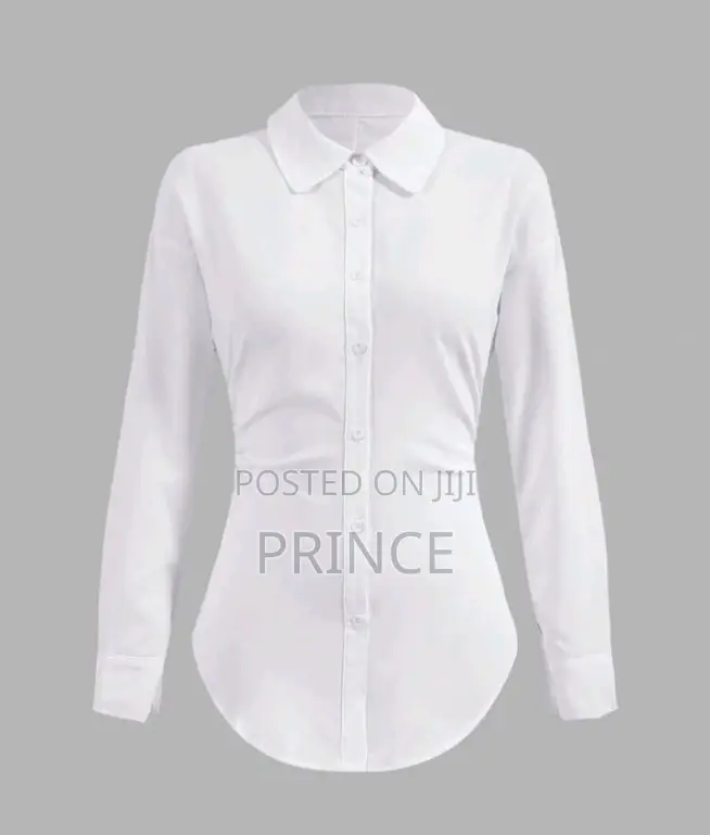 Zara White Long Shirts